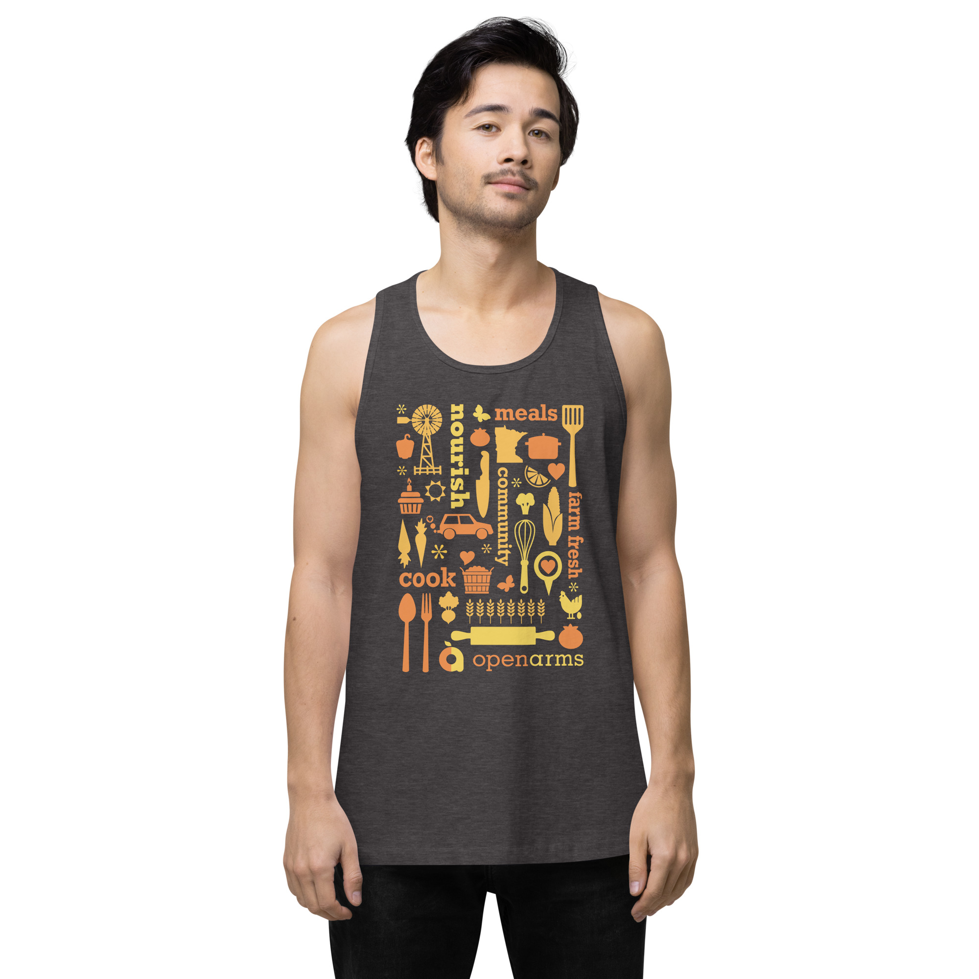 Icon Collage Unisex Tank - Image 2