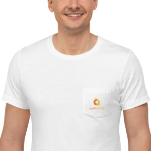 Open Arms Logo Unisex Pocket T-Shirt (Light)