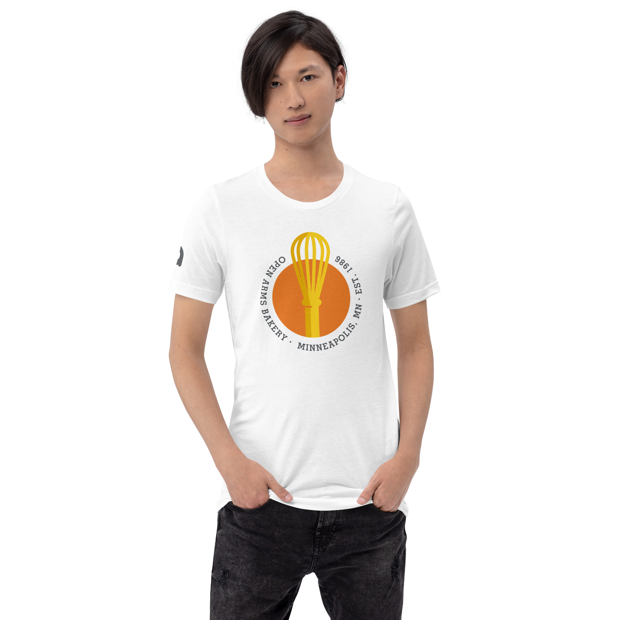 Open Arms Bakery Unisex T-Shirt - Image 2