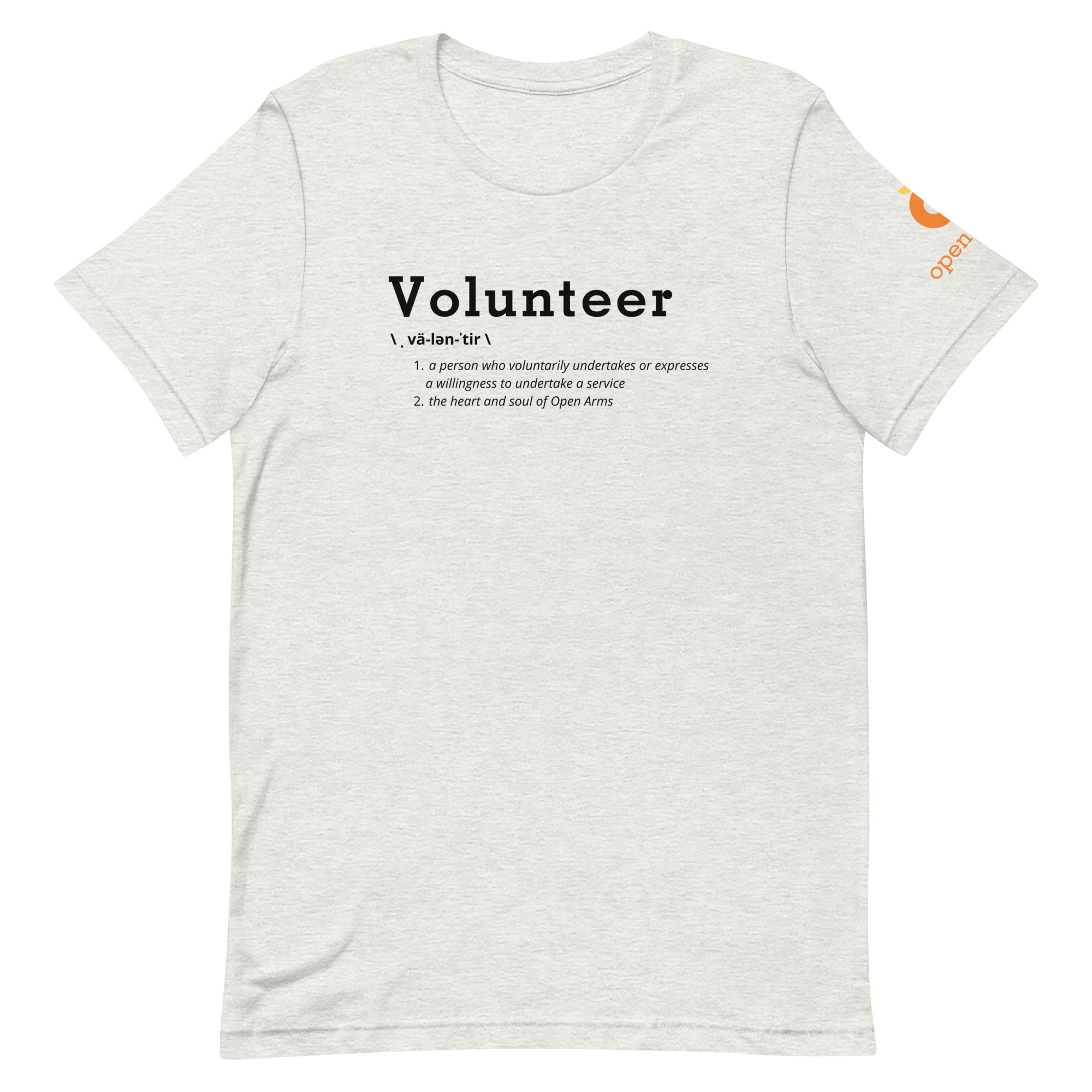 Definition Of A Volunteer Unisex T-Shirt Light