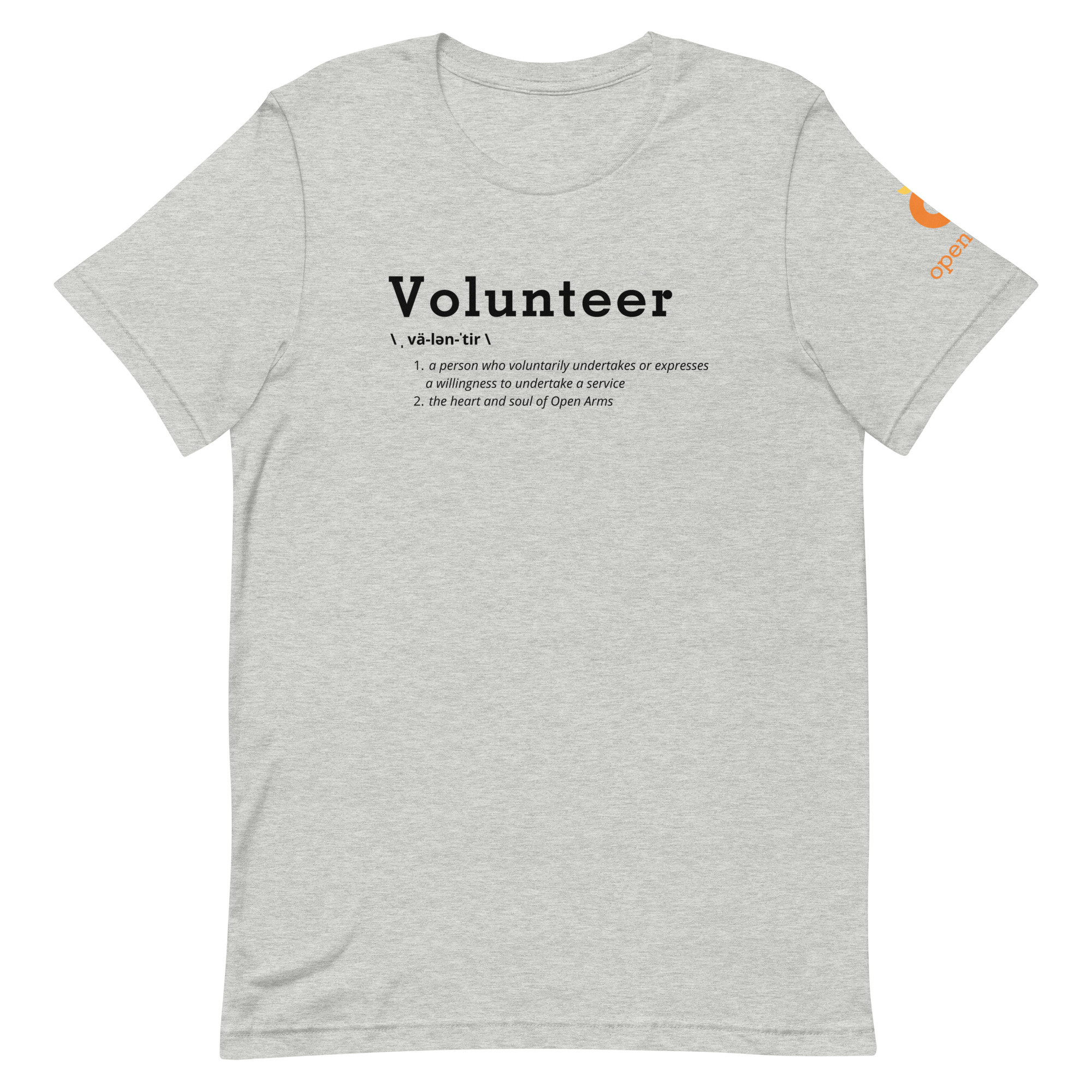 Definition Of A Volunteer Unisex T-Shirt Light - Image 5