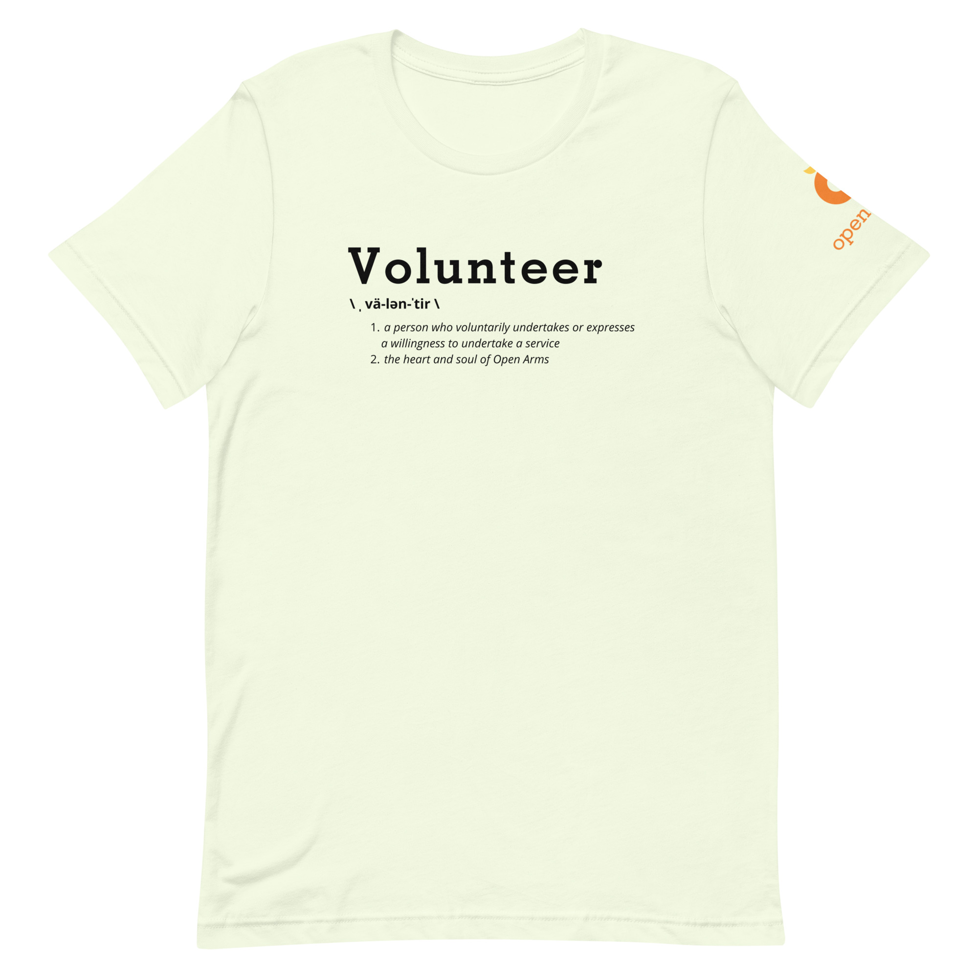 Definition Of A Volunteer Unisex T-Shirt Light - Image 10