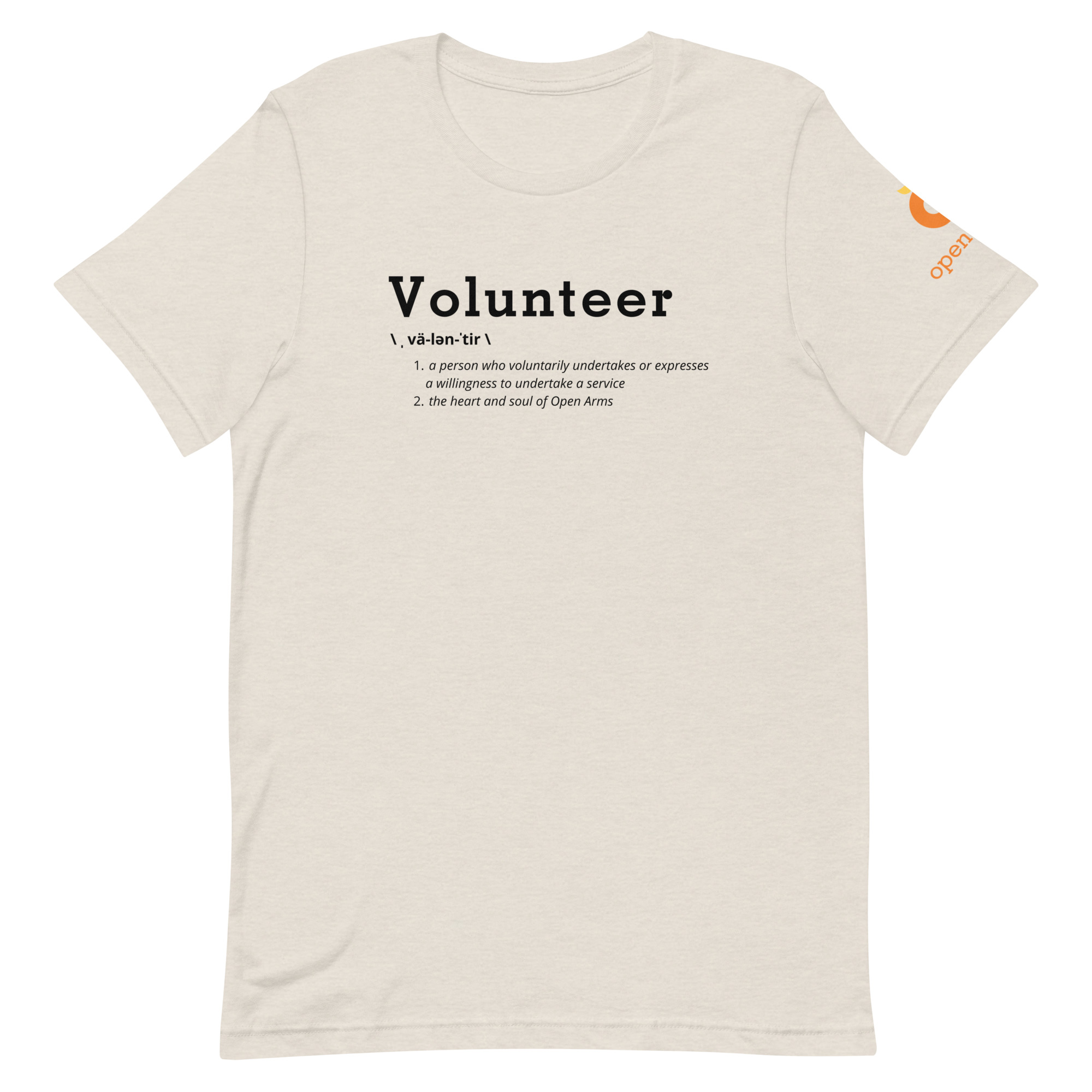 Definition Of A Volunteer Unisex T-Shirt Light - Image 7