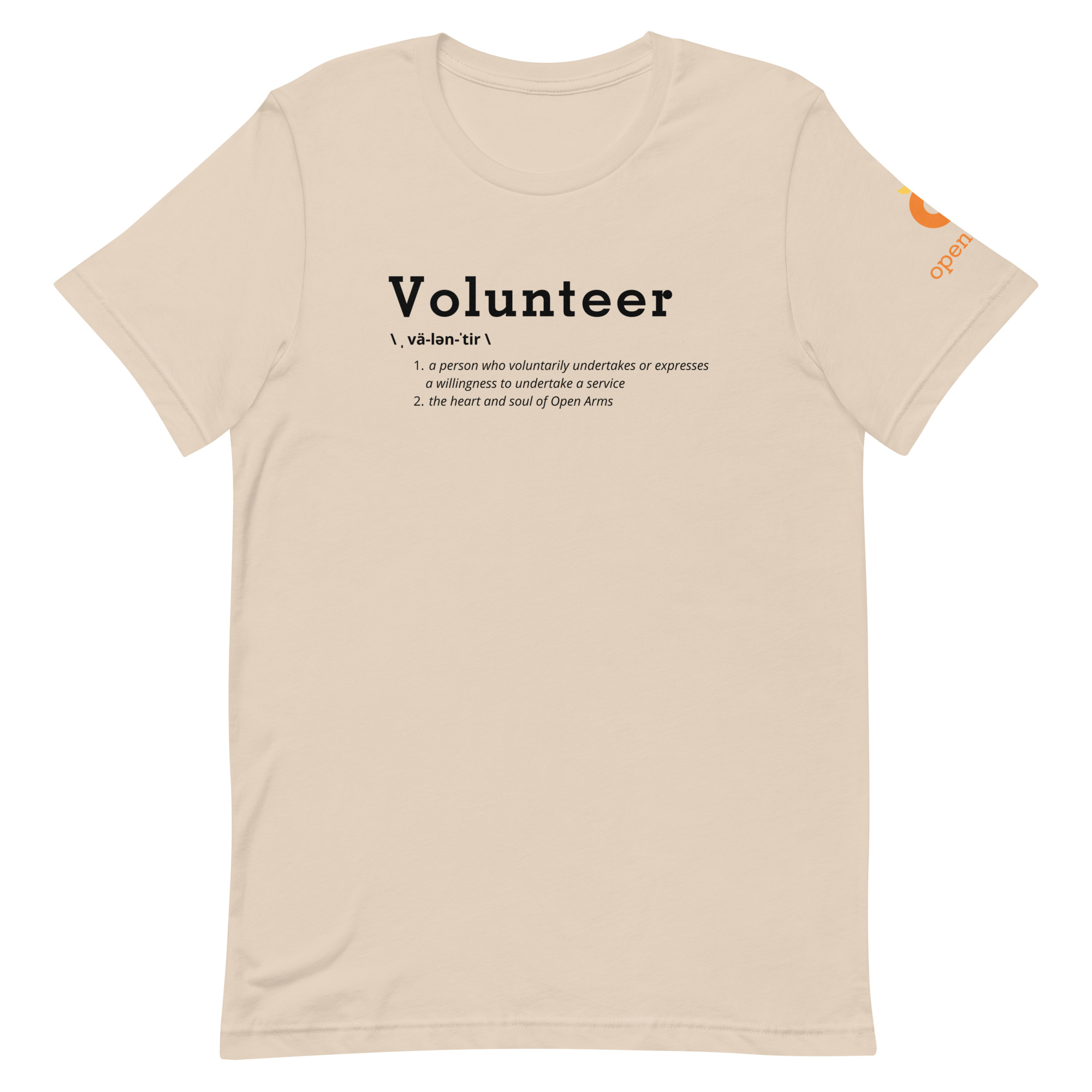 Definition Of A Volunteer Unisex T-Shirt Light - Image 6