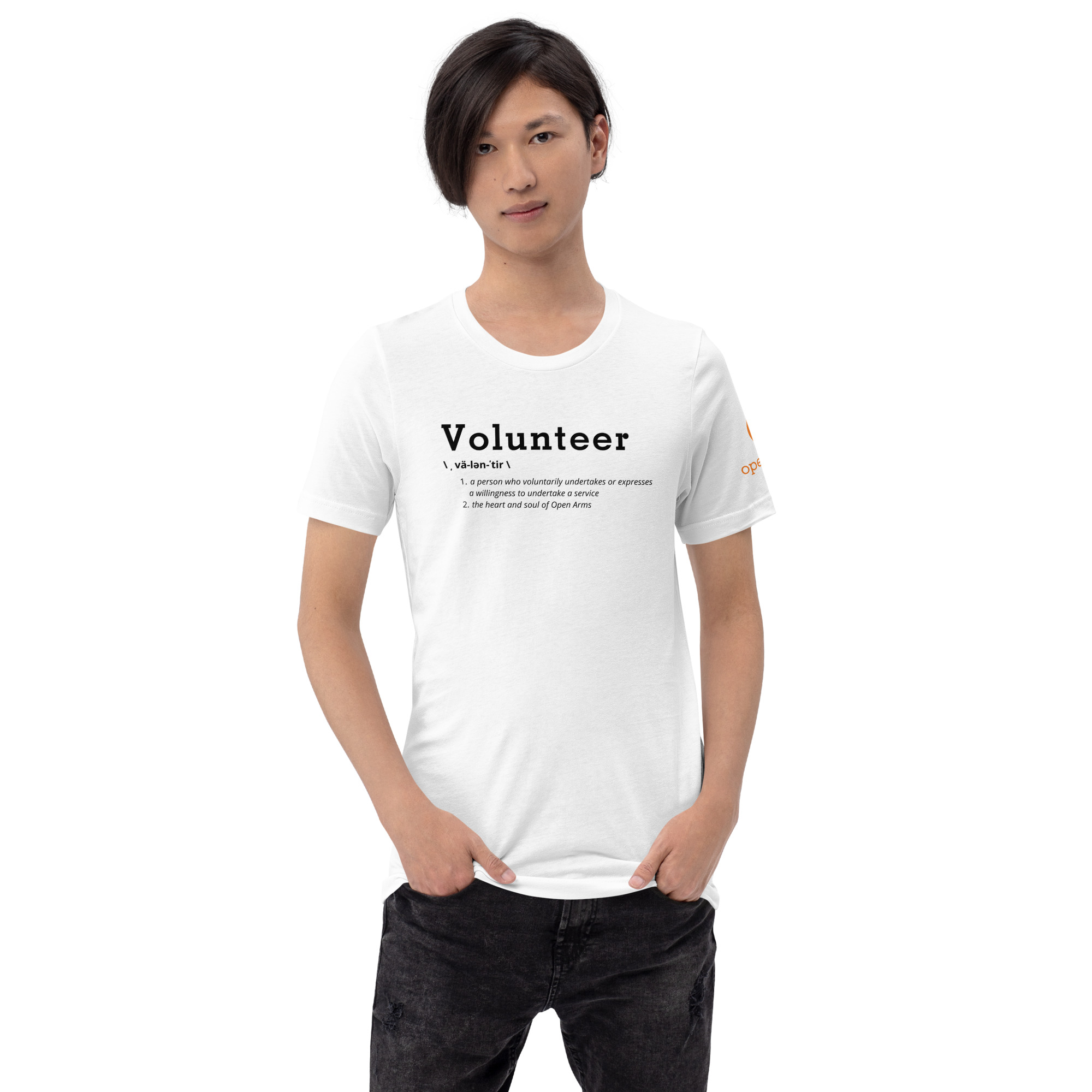 Definition Of A Volunteer Unisex T-Shirt Light - Image 2