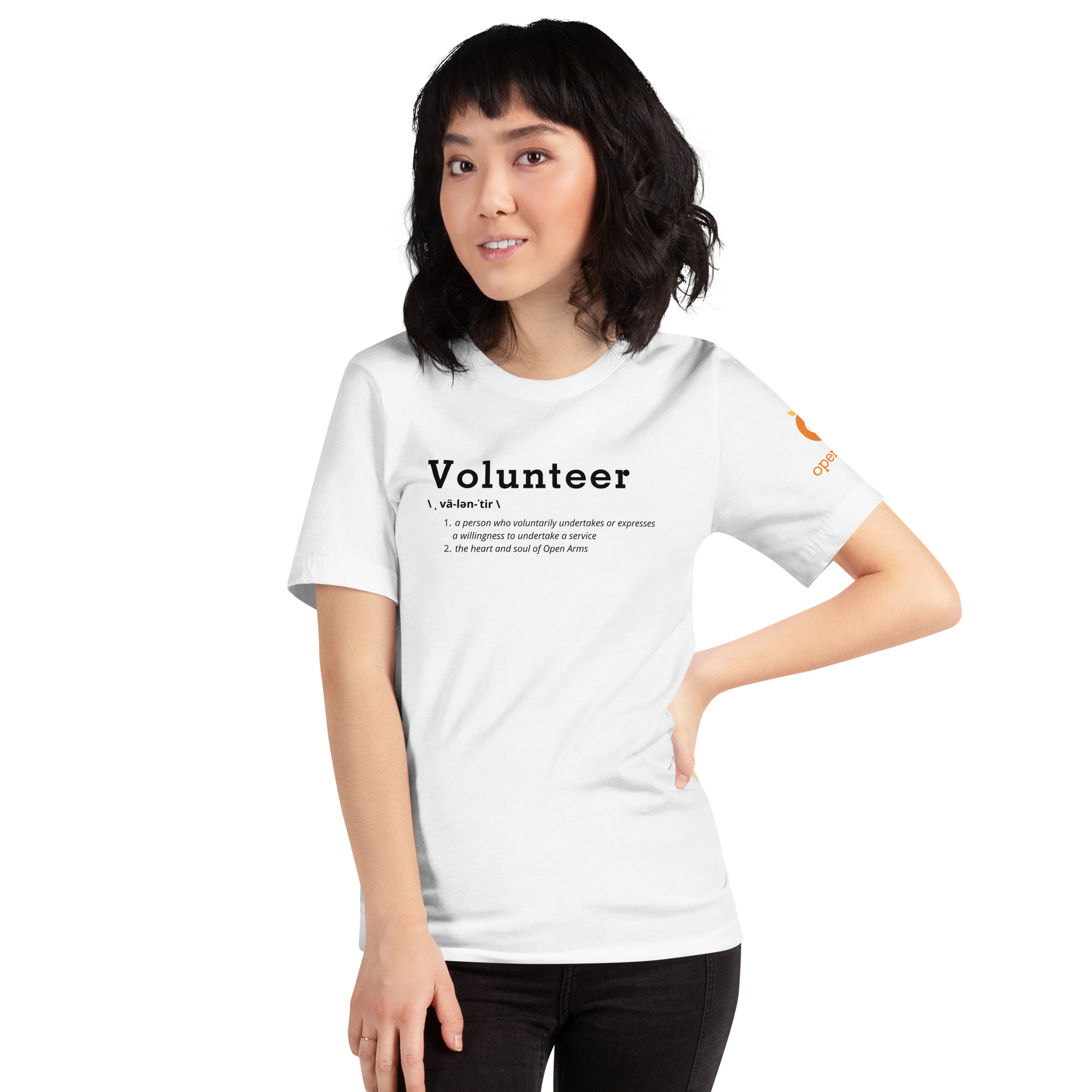Definition Of A Volunteer Unisex T-Shirt Light - Image 3