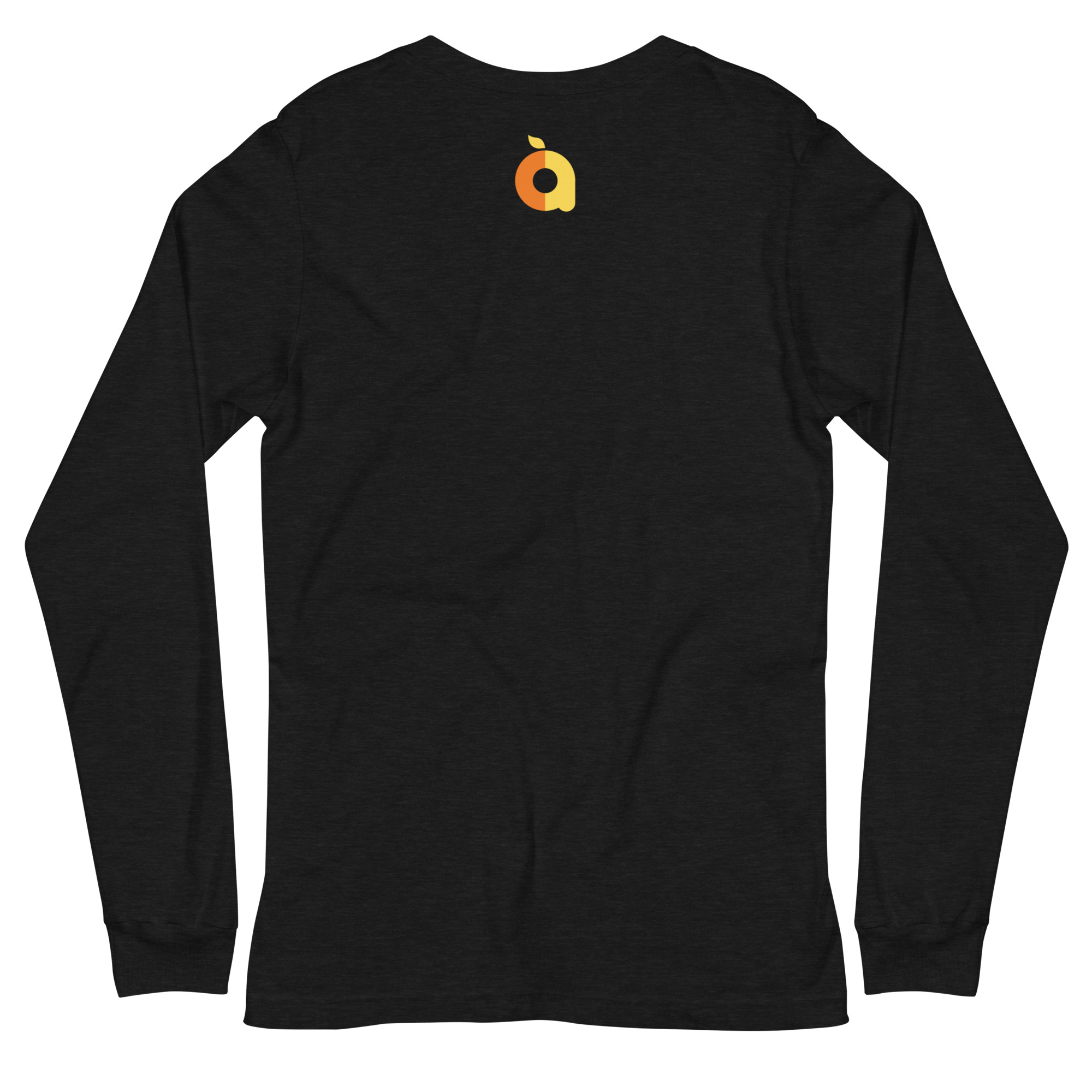 Open Arms Script Unisex Long Sleeve Tee Dark - Image 6