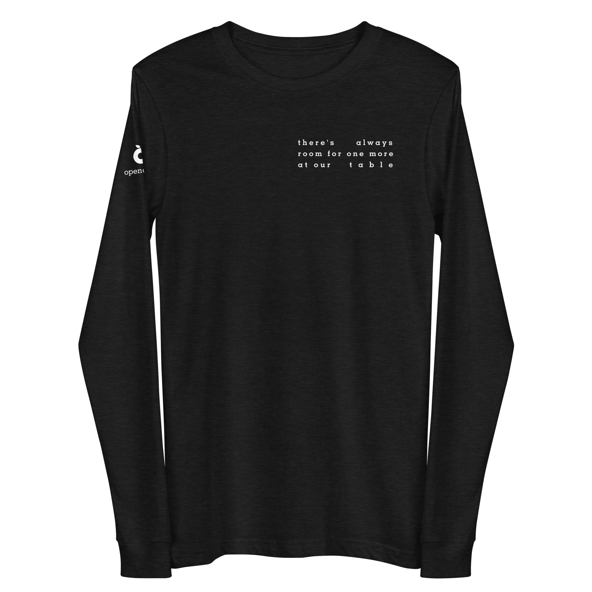 Always Room for One More Unisex Long Sleeve Tee - Image 4