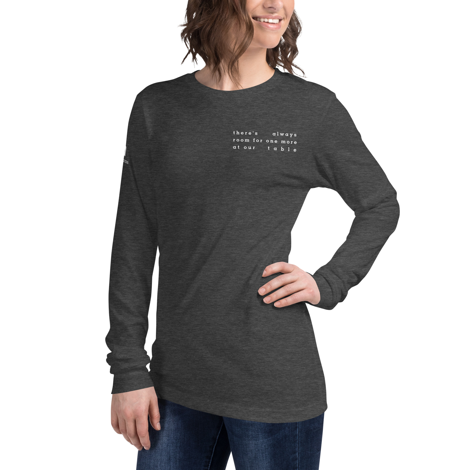 Always Room for One More Unisex Long Sleeve Tee - Image 3