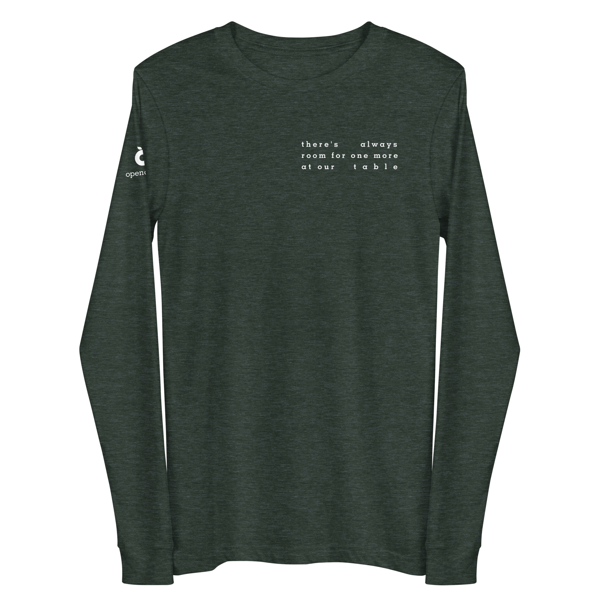 Always Room for One More Unisex Long Sleeve Tee