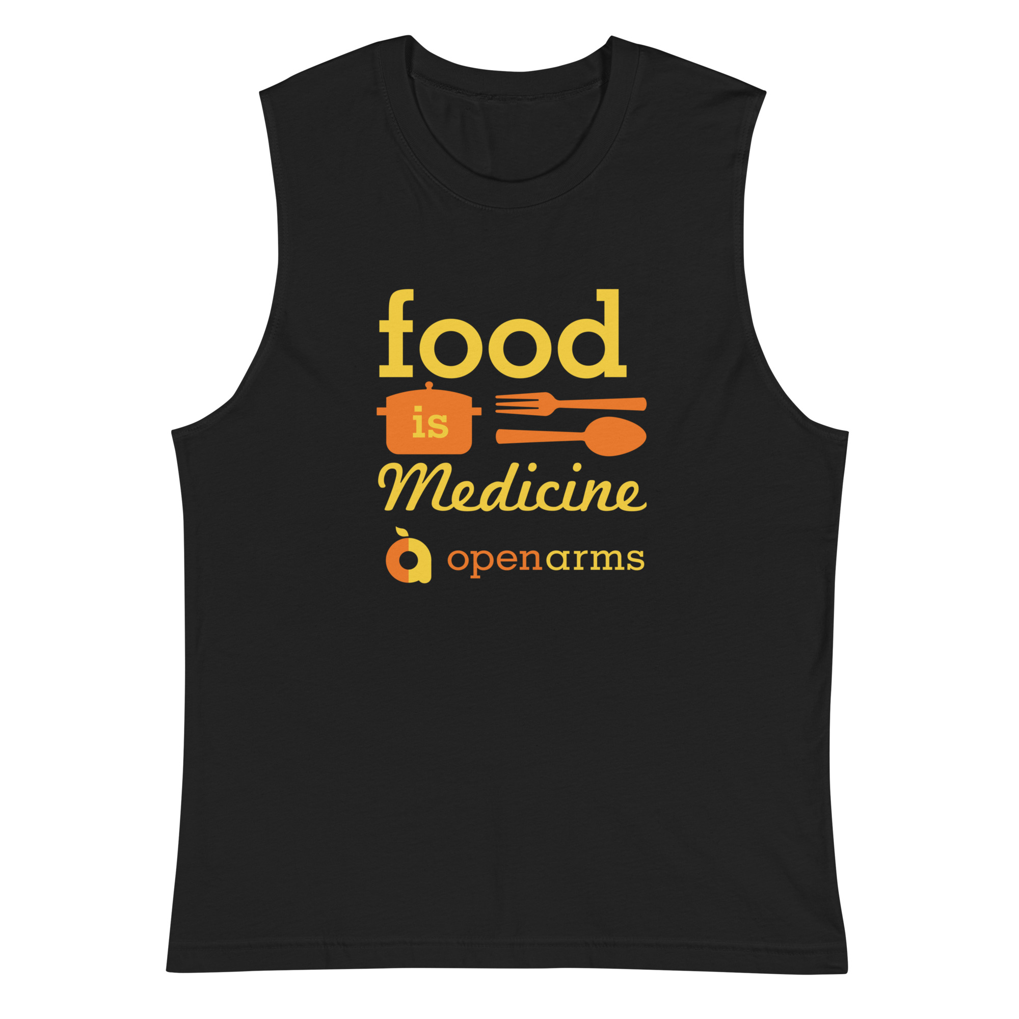 Food Is Medicine Unisex Muscle Tank