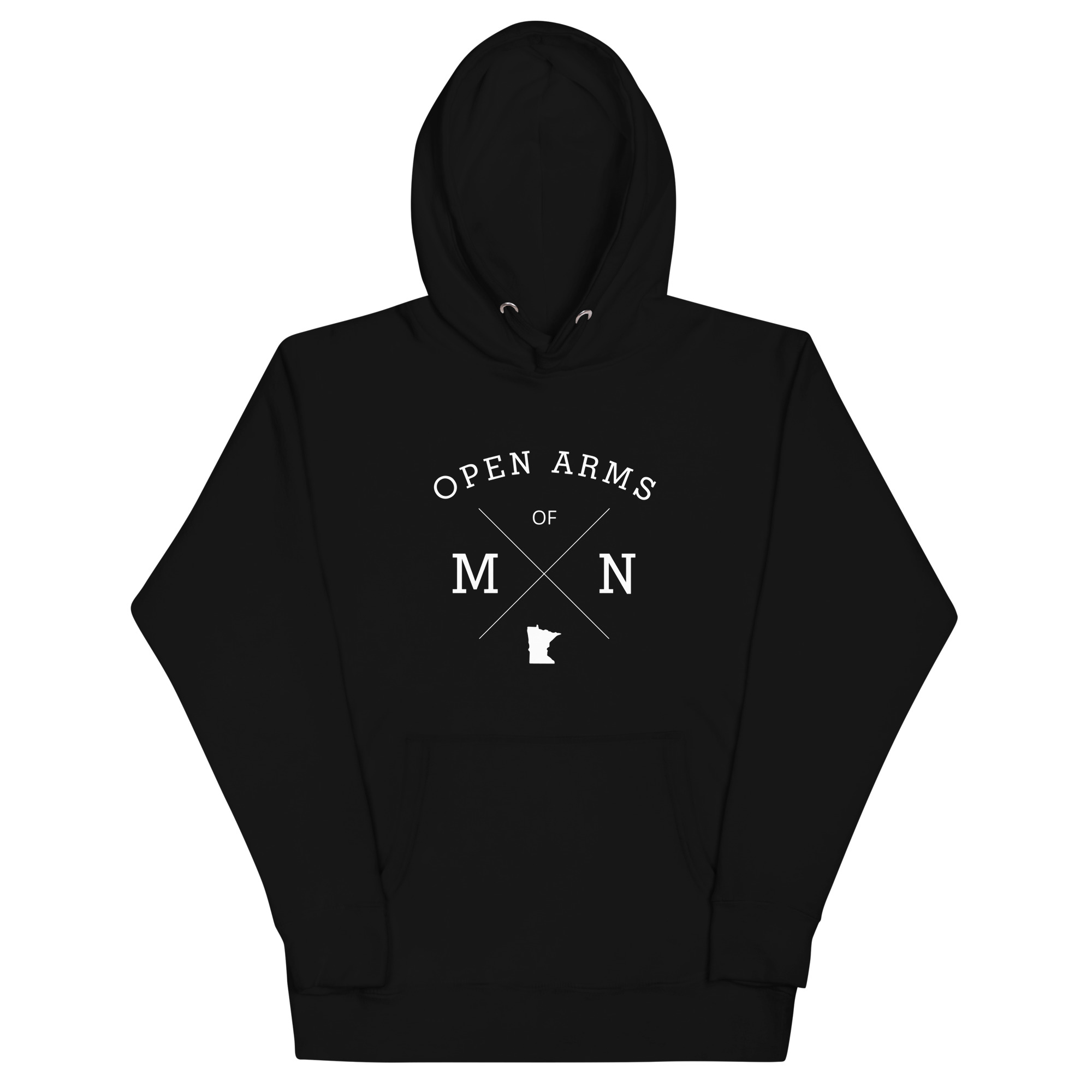 Open Arms of MN State (Dark) Unisex Hoodie - Image 4