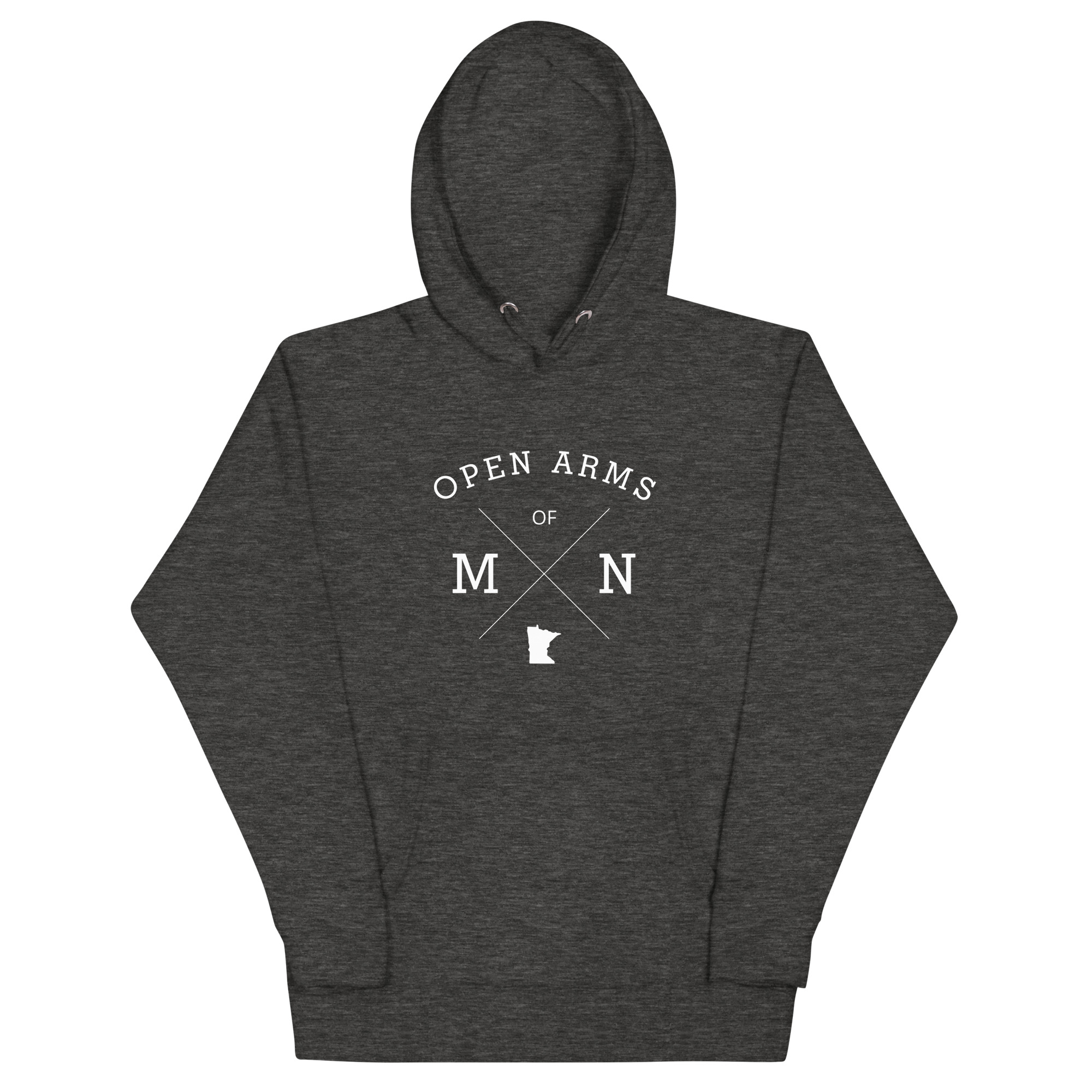 Open Arms of MN State (Dark) Unisex Hoodie - Image 6