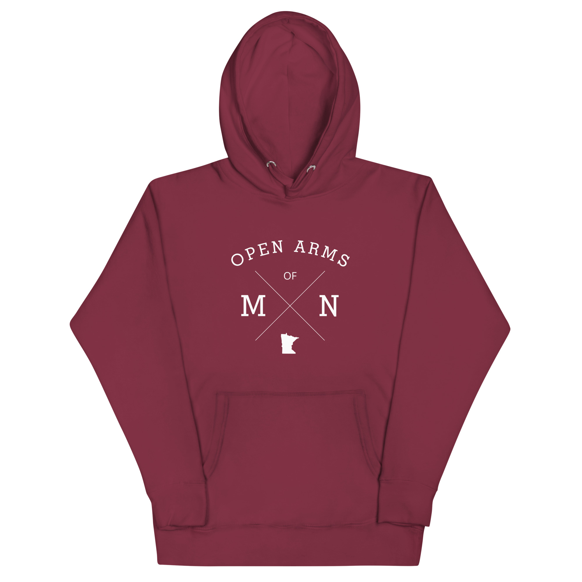Open Arms of MN State (Dark) Unisex Hoodie - Image 5