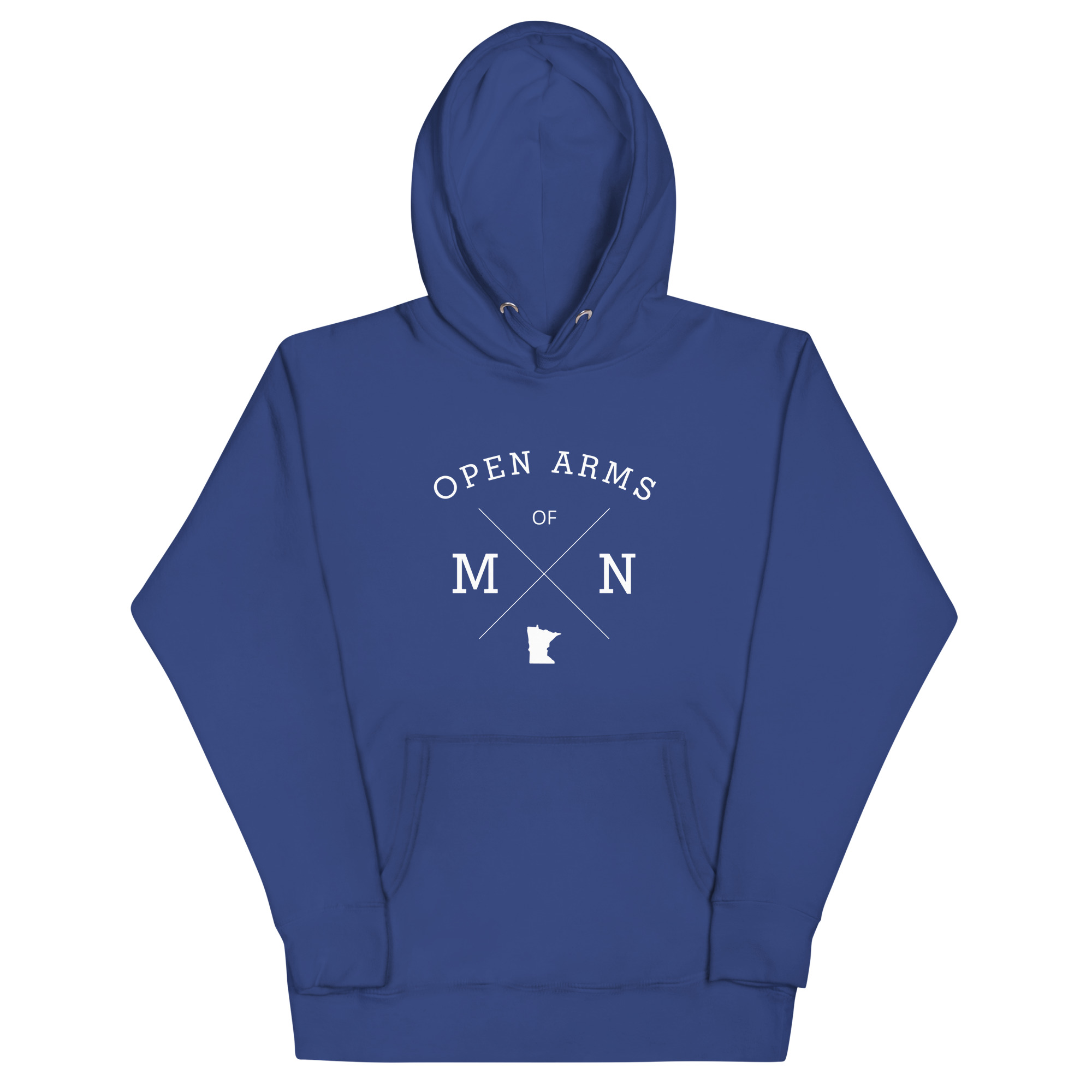 Open Arms of MN State (Dark) Unisex Hoodie - Image 7