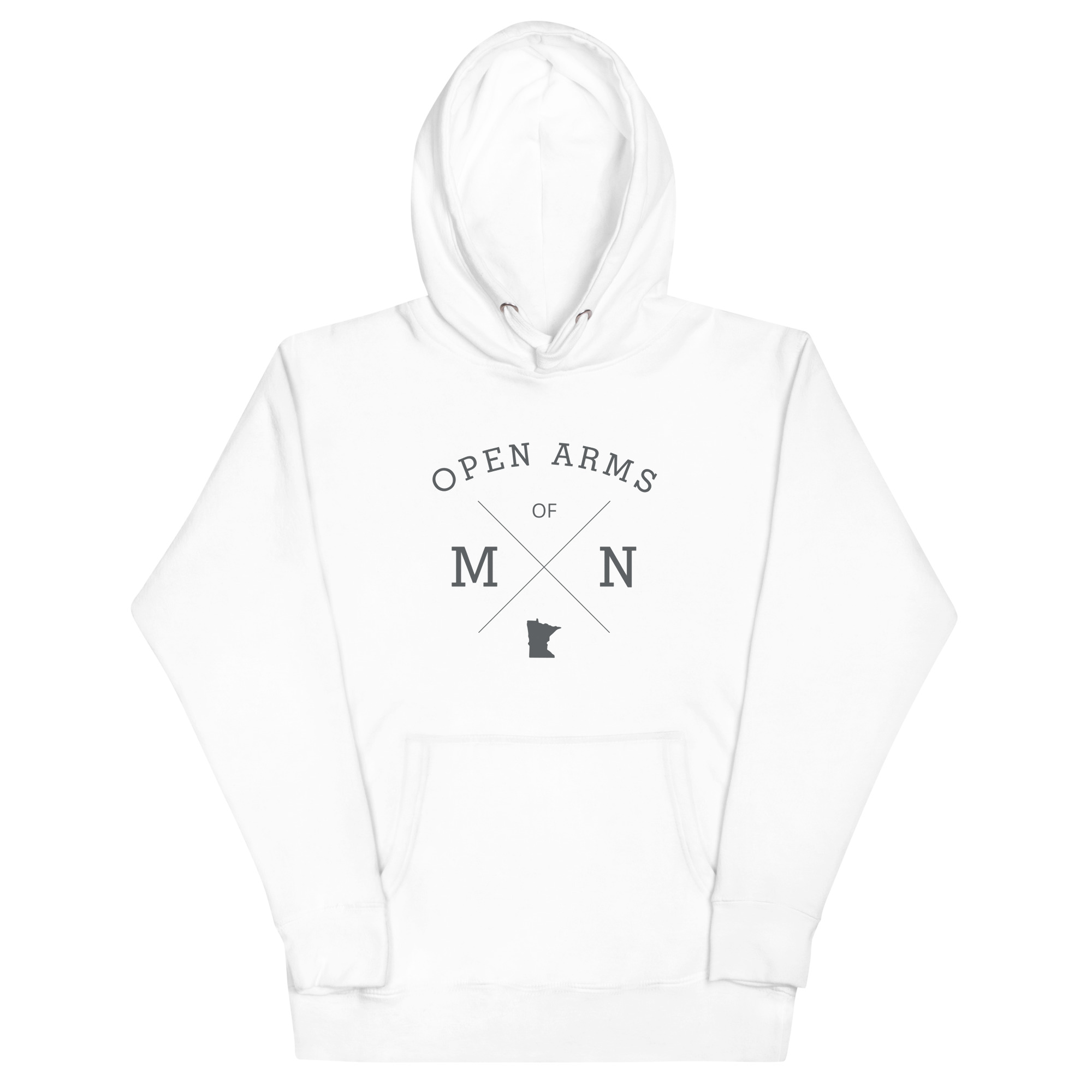 Open Arms of MN State (Light) Unisex Hoodie