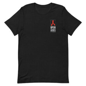 Retro Logo Left Chest Unisex T-Shirt (Dark)