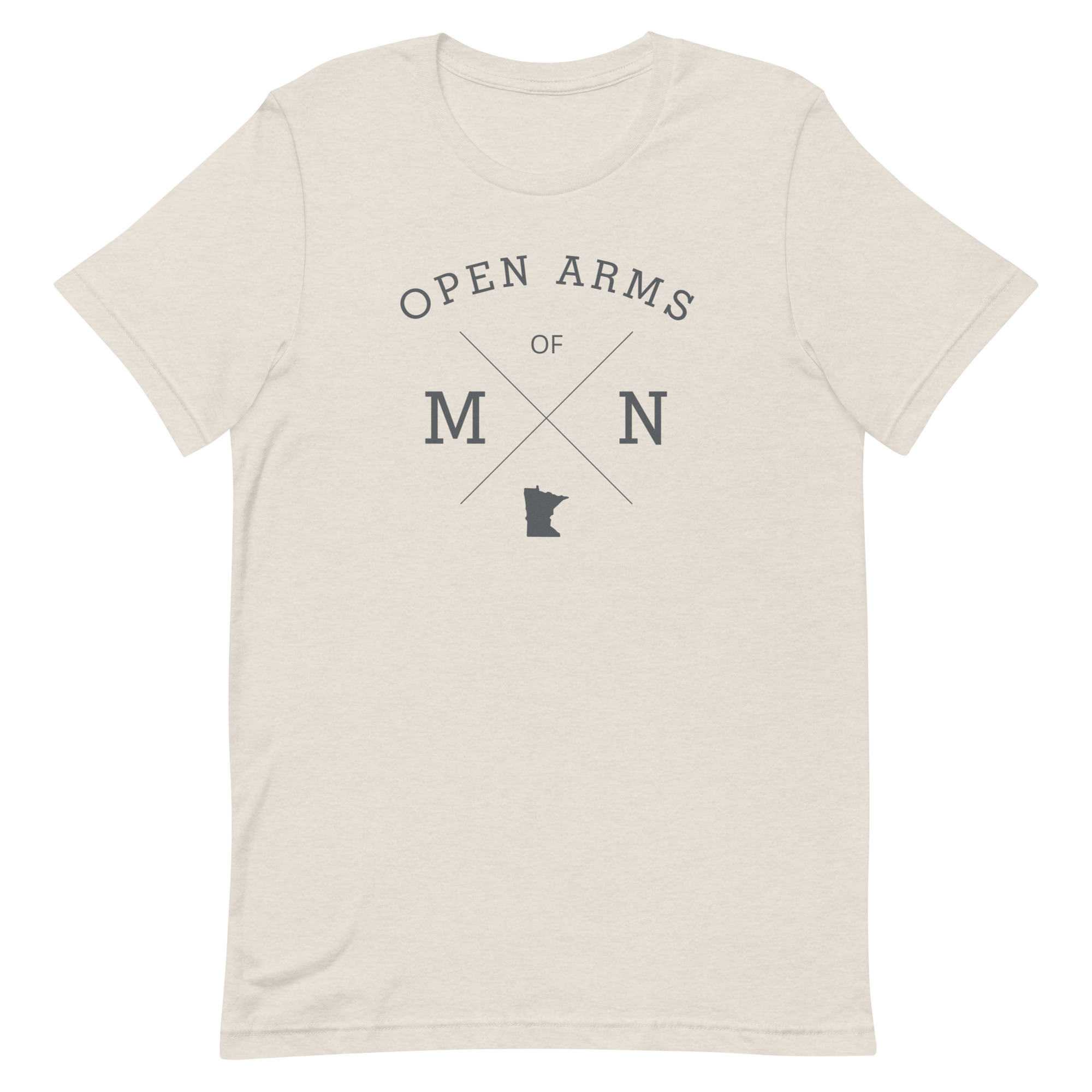 Open Arms of MN State (Light) Unisex T-Shirt - Image 12