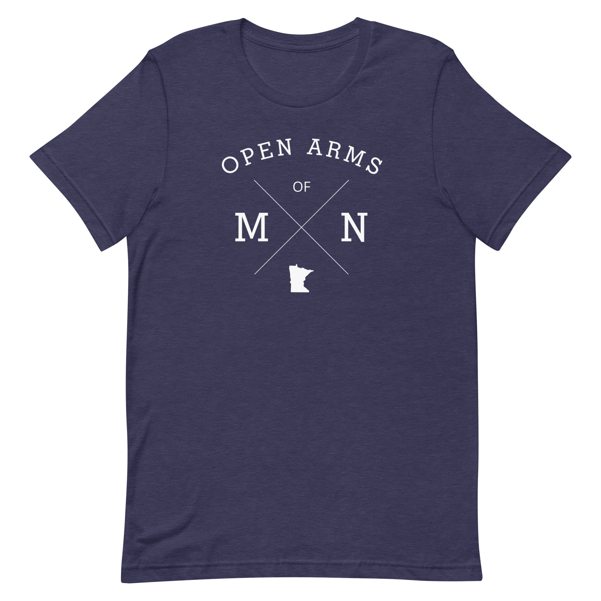Open Arms of MN State (Dark) Unisex T-Shirt - Image 5