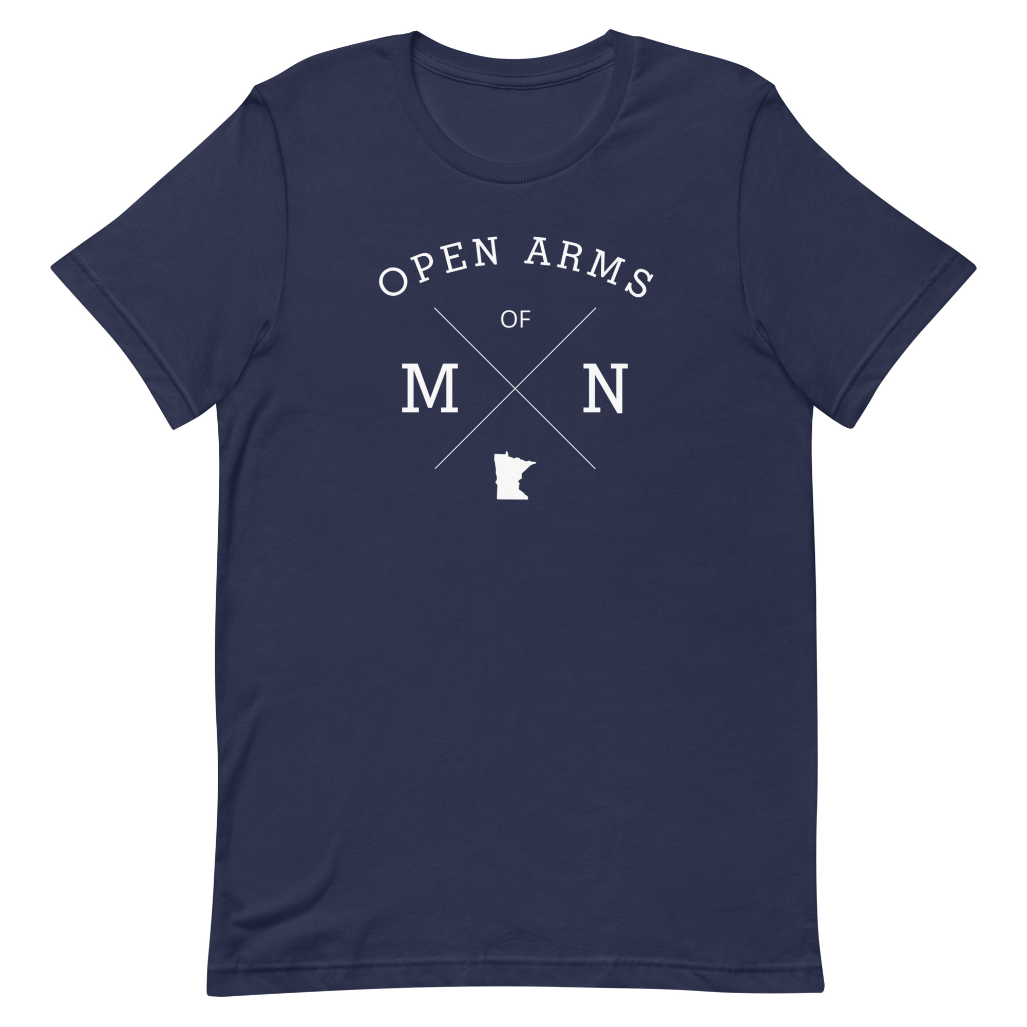 Open Arms of MN State (Dark) Unisex T-Shirt - Image 4