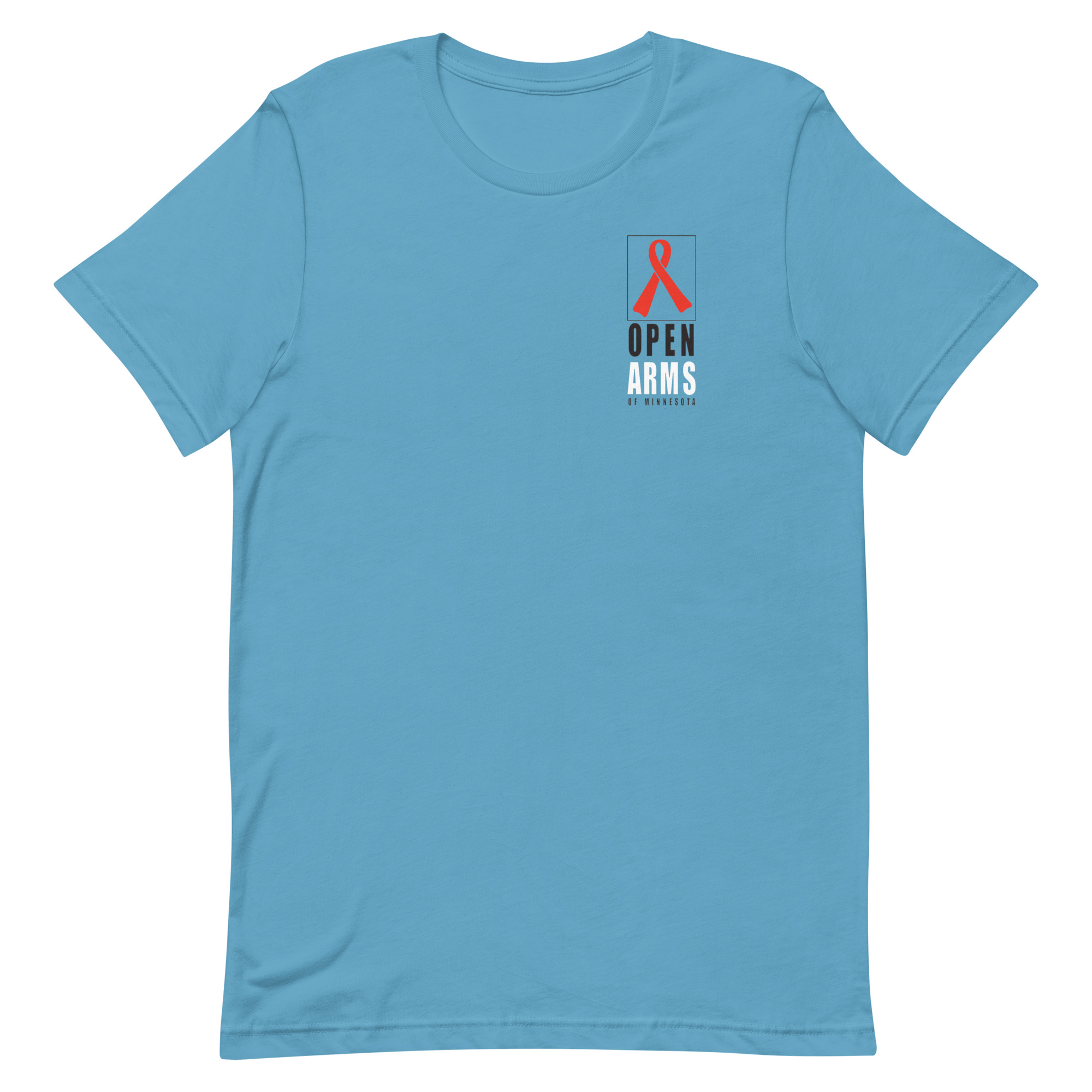 Retro Logo Left Chest Unisex T-Shirt (Color) - Image 6