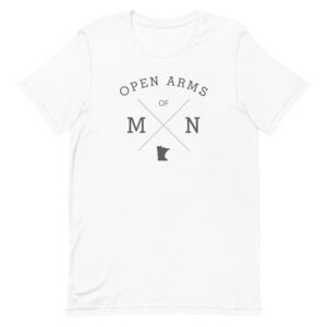 Open Arms of MN State (Light) Unisex T-Shirt