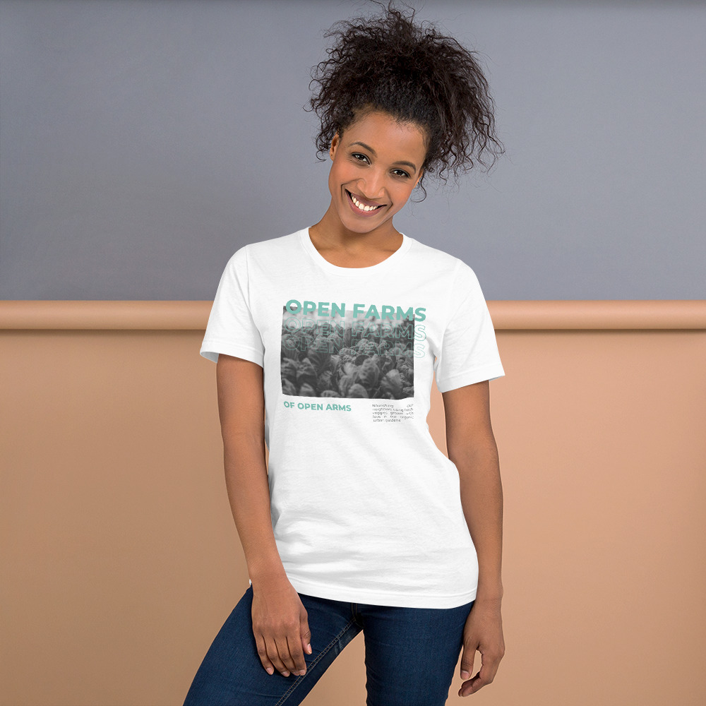Open Farms Urban Gardens Unisex T-Shirt - Image 3