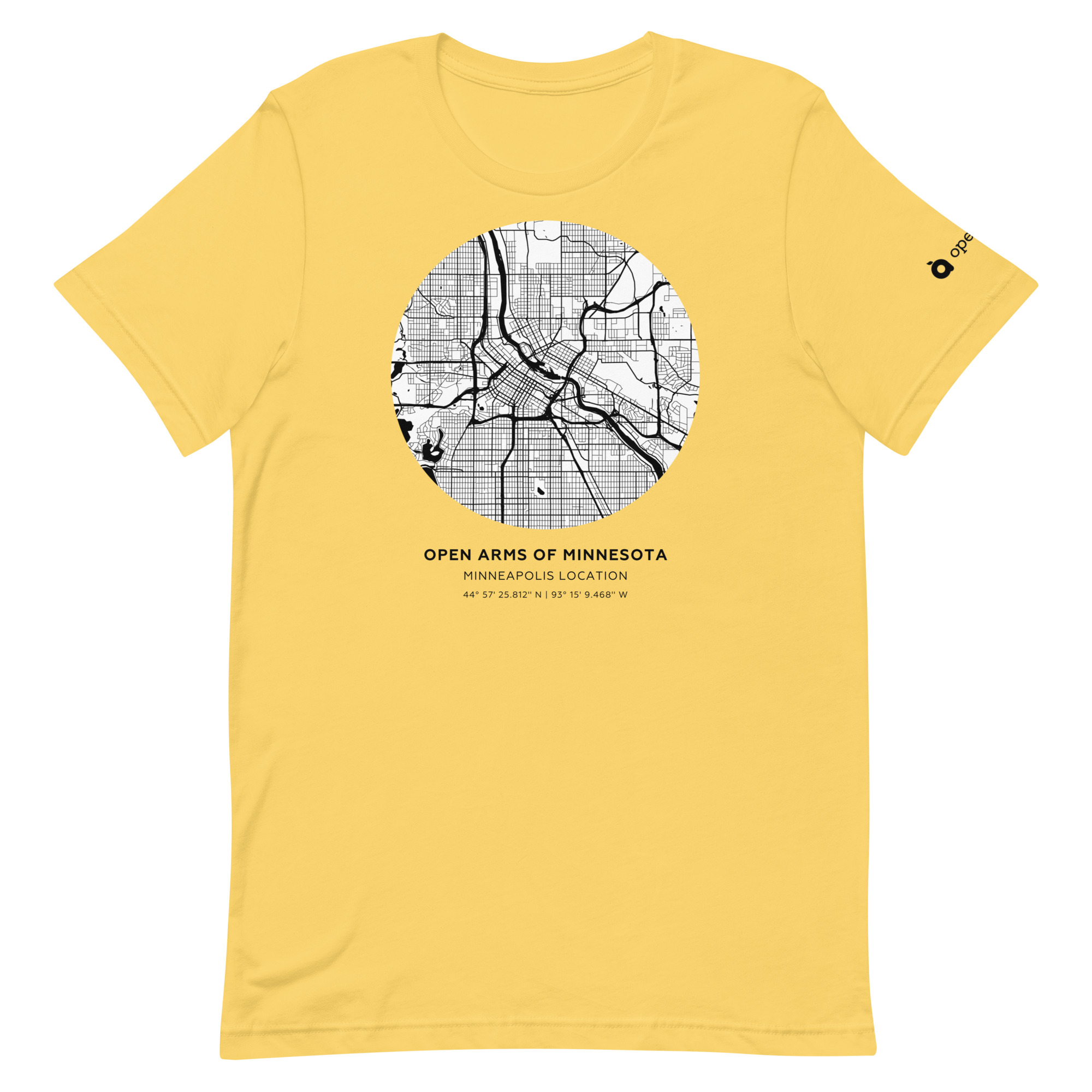 St. Paul Map Unisex T-Shirt Light - Image 10
