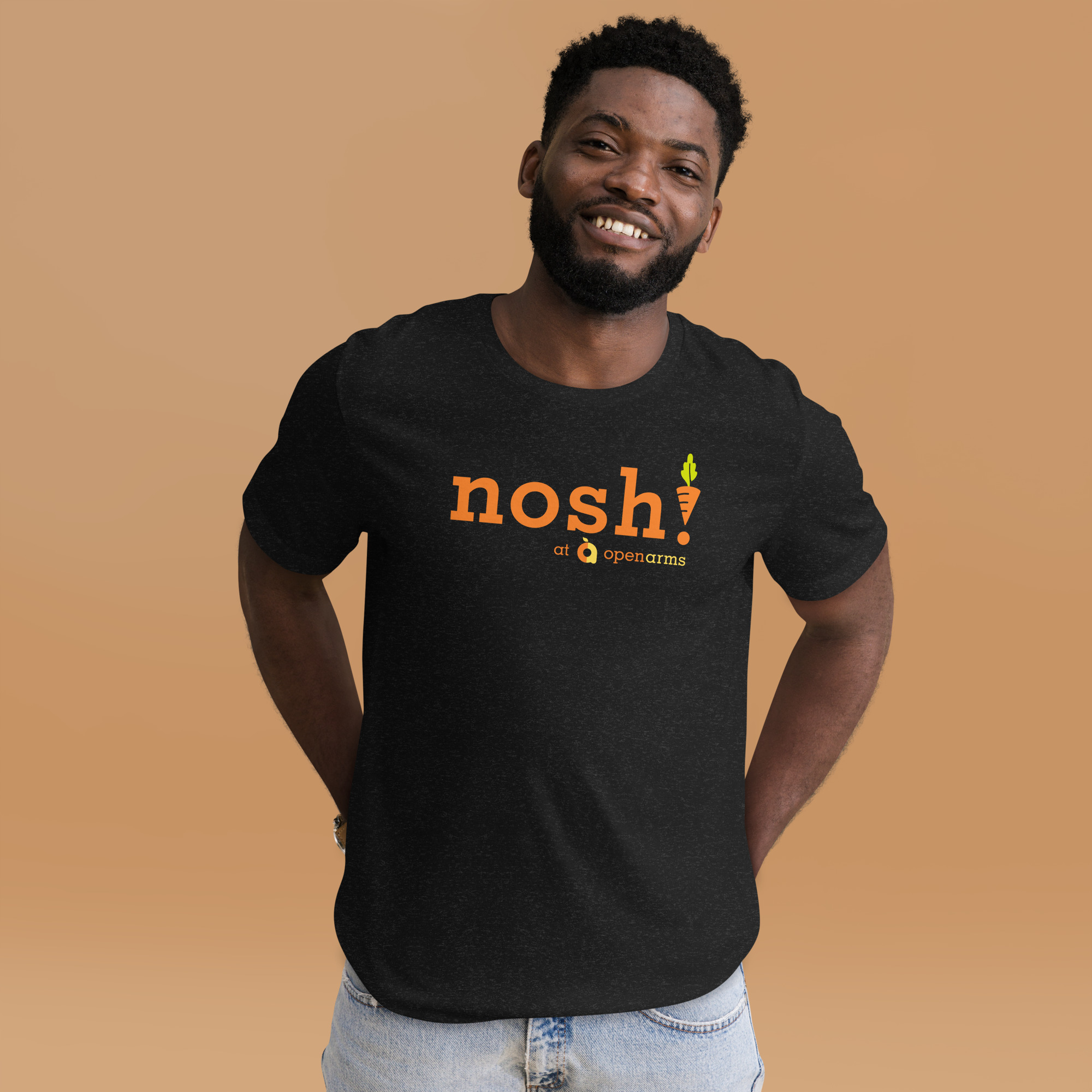 NOSH! Unisex T-Shirt Dark - Image 2