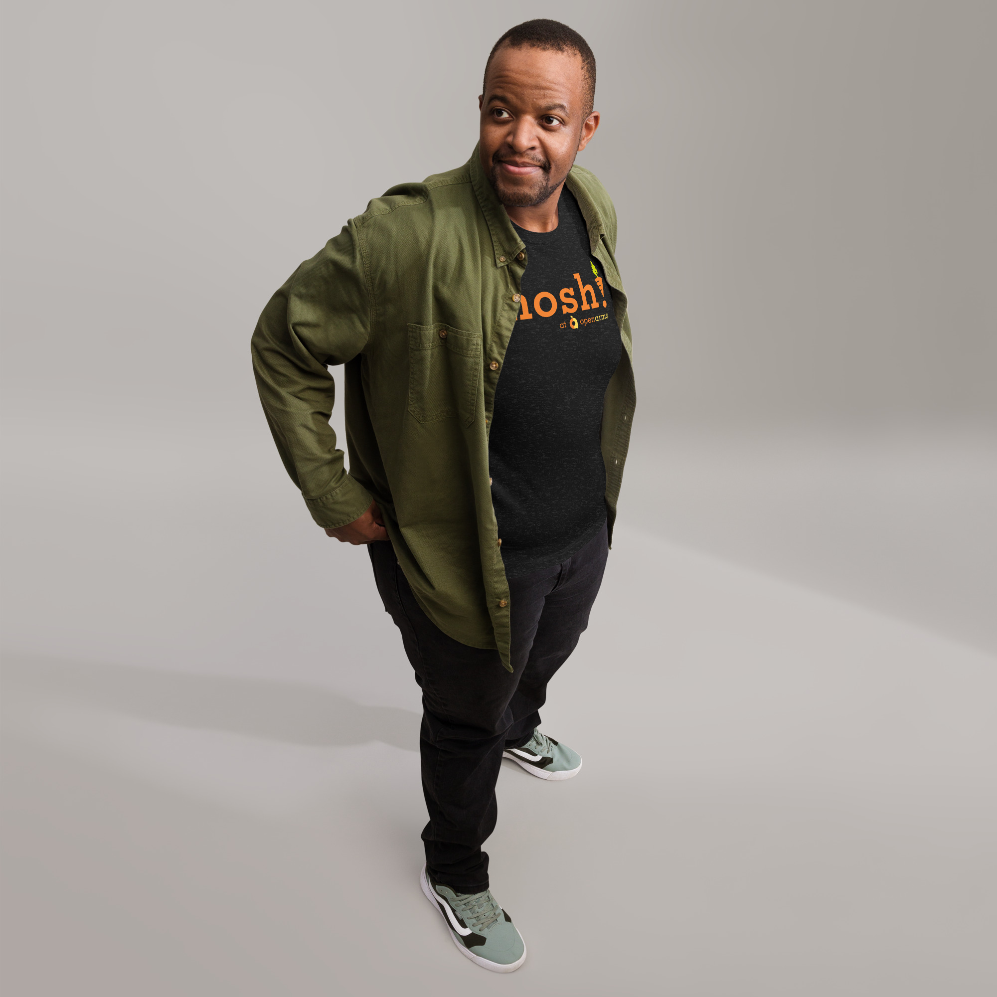 NOSH! Unisex T-Shirt Dark - Image 4