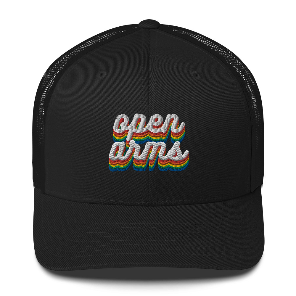 Pride Retro Trucker Cap