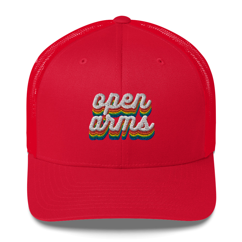 Pride Retro Trucker Cap - Image 8