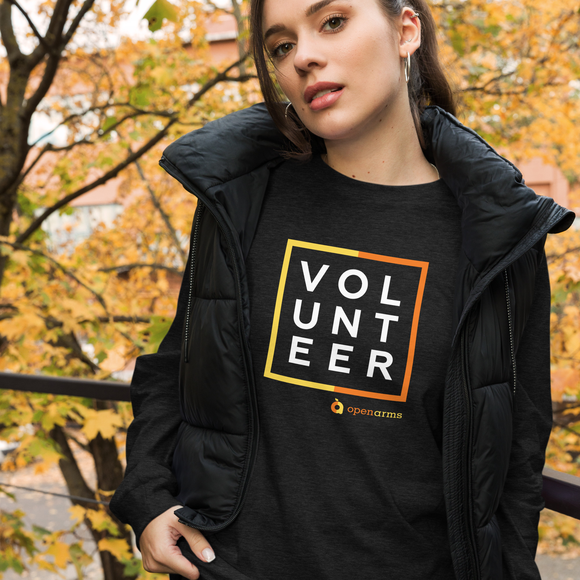 Volunteer Square Unisex Long Sleeve Tee - Image 3