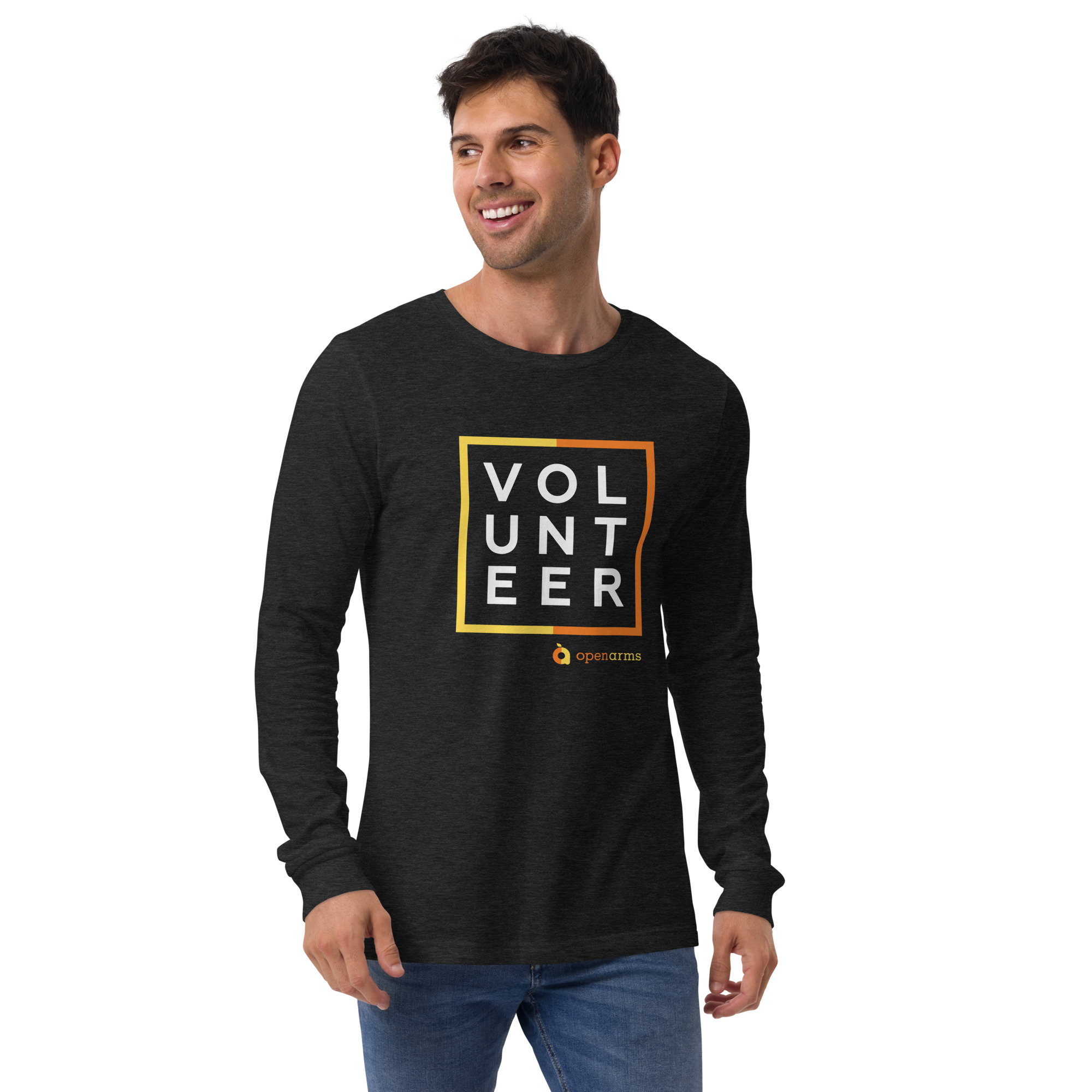Volunteer Square Unisex Long Sleeve Tee - Image 2