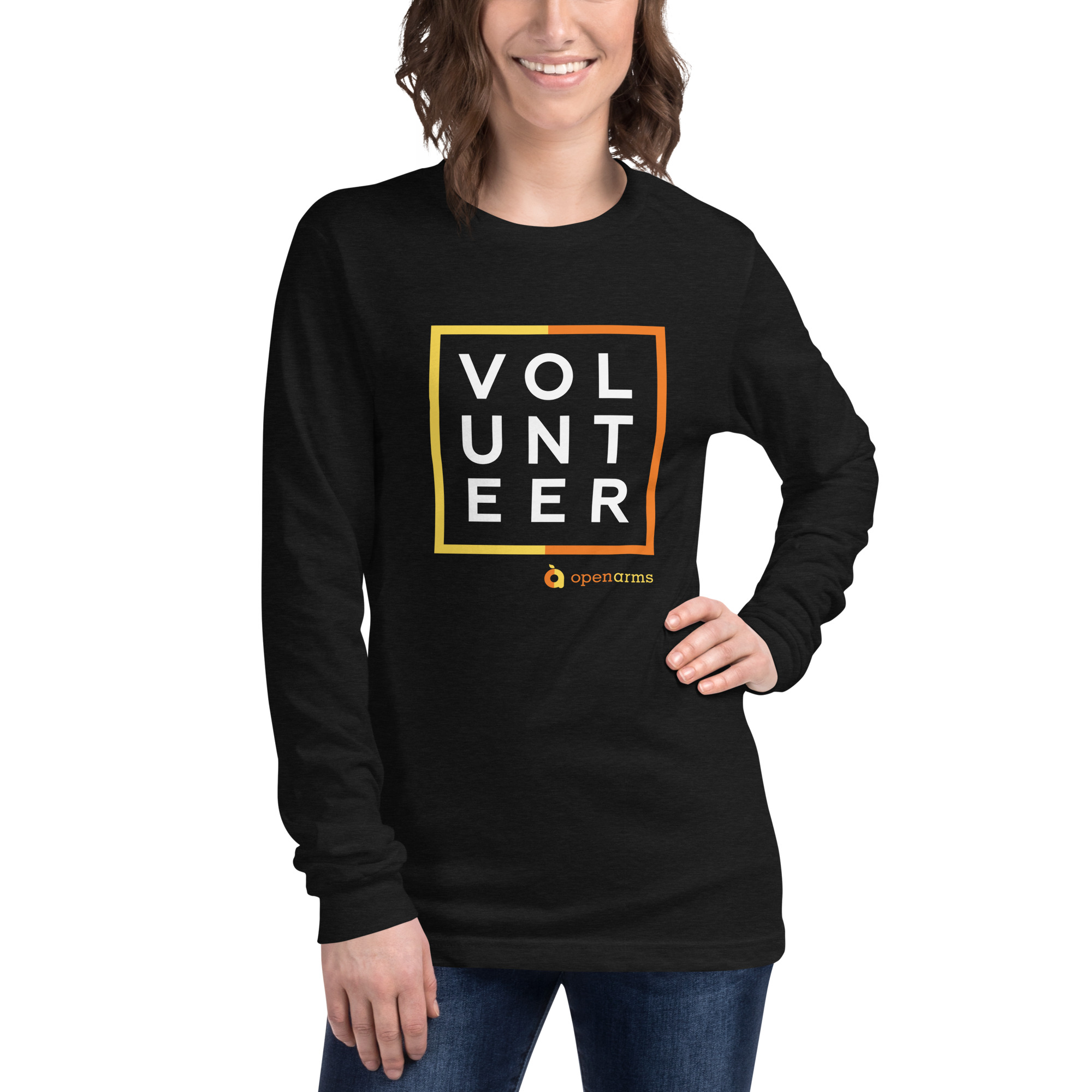 Volunteer Square Unisex Long Sleeve Tee - Image 4