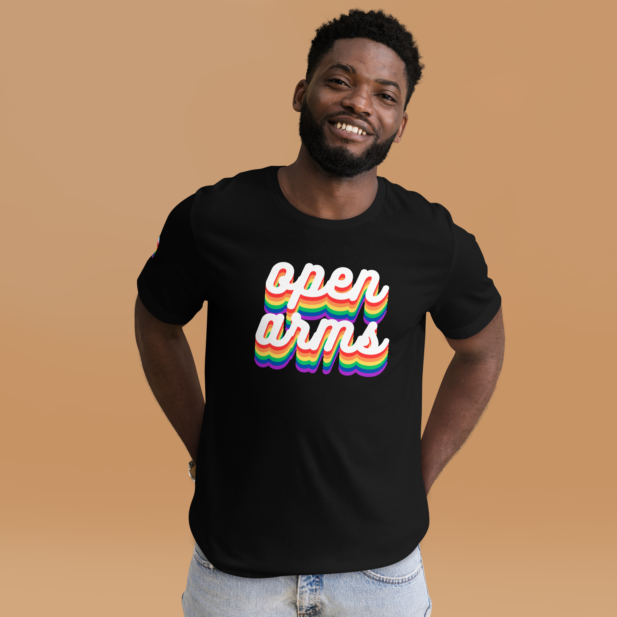 Pride Retro Unisex T-Shirt - Image 2