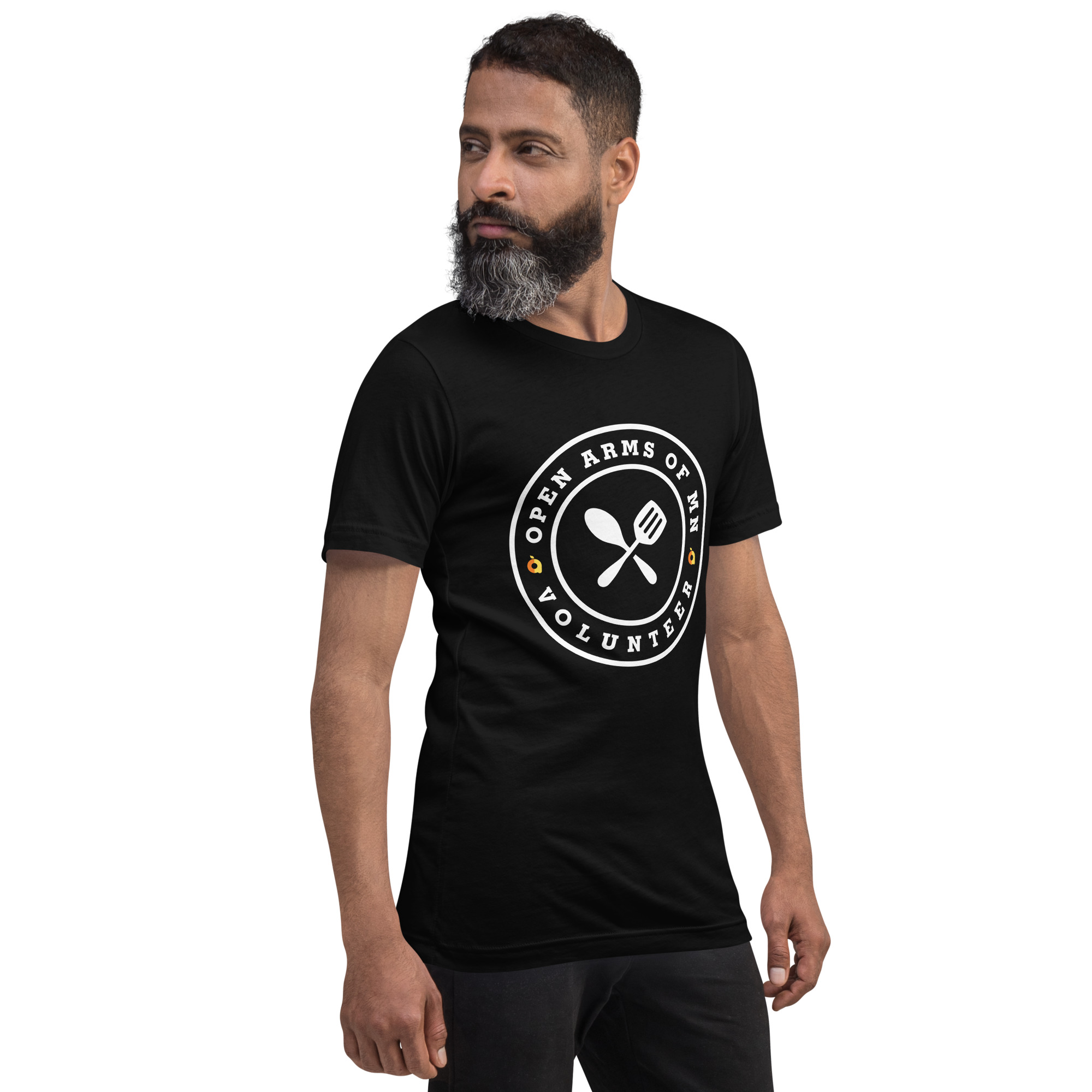 Circle Emblem Volunteer Unisex T-Shirt - Image 3