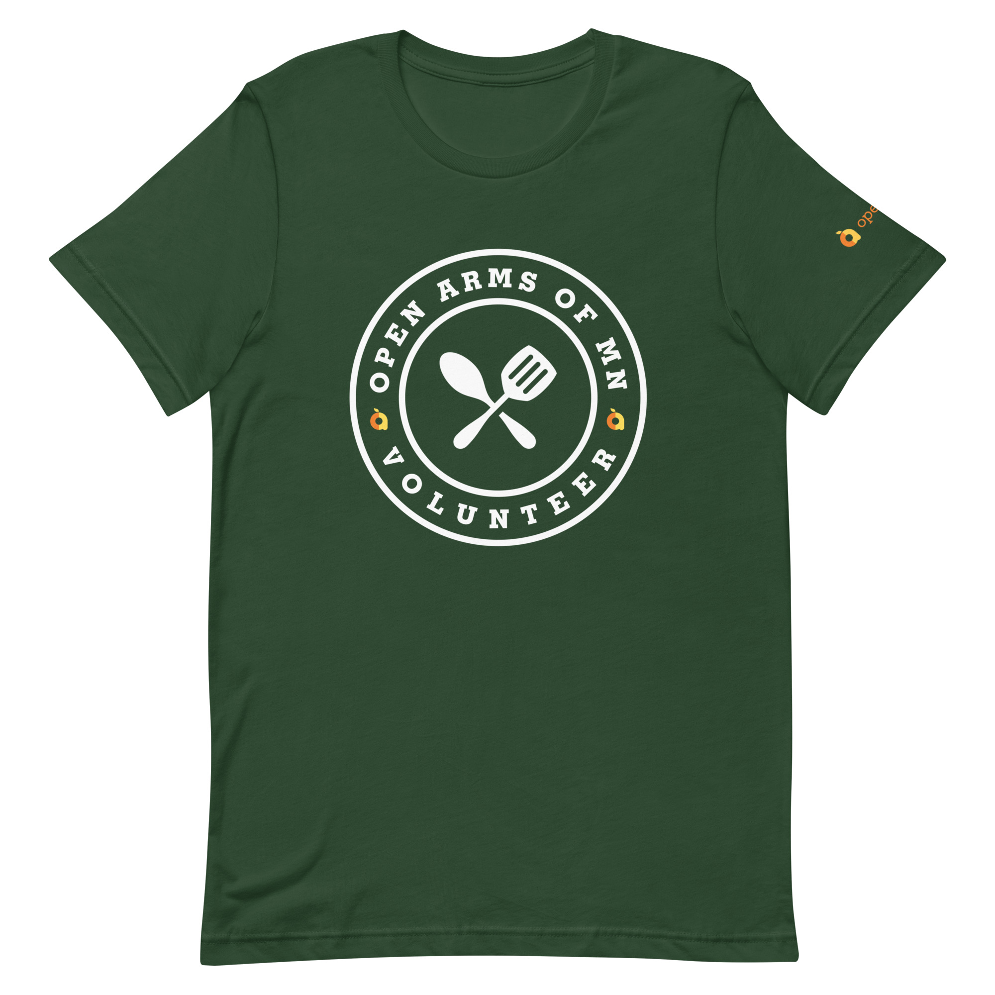 Circle Emblem Volunteer Unisex T-Shirt - Image 7