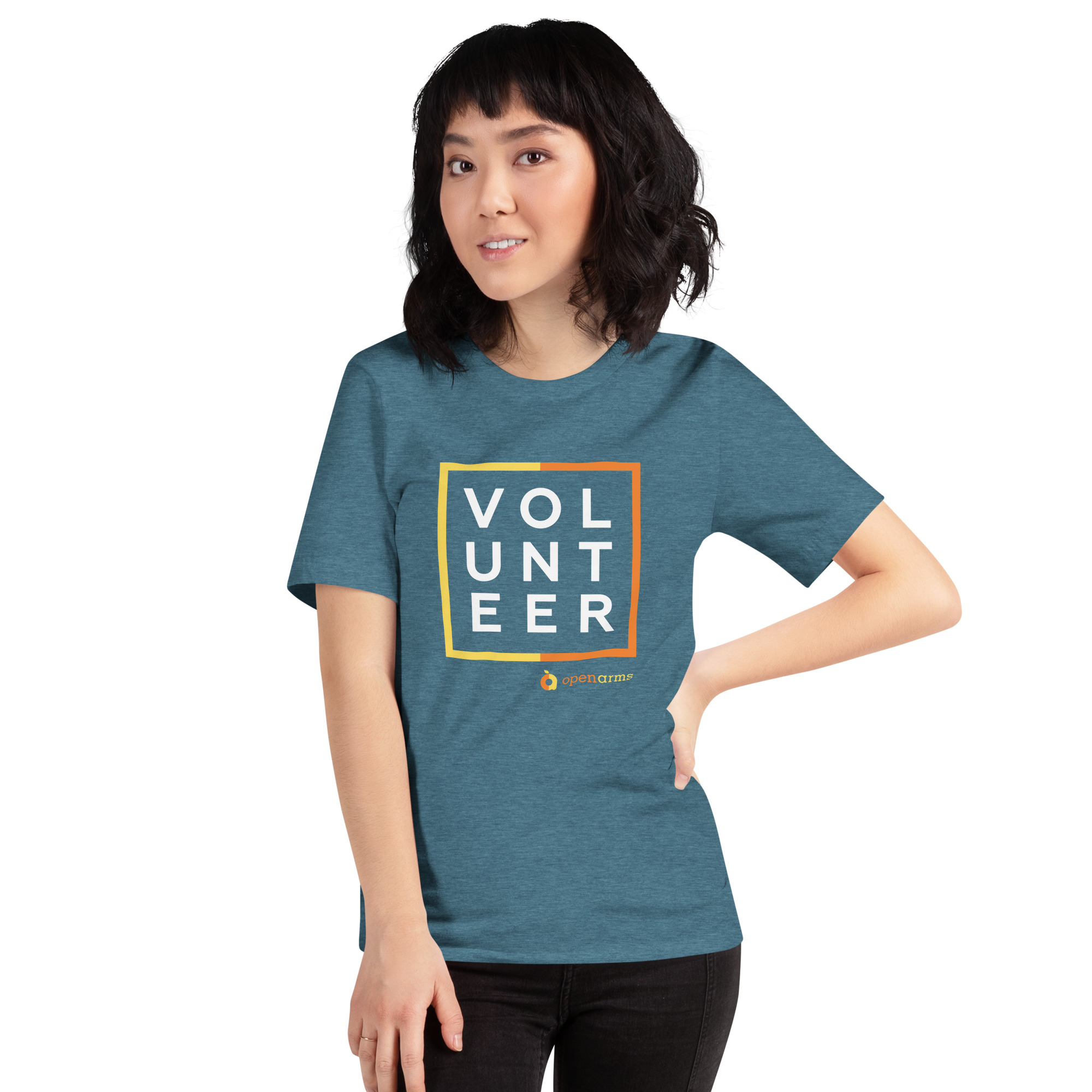 Volunteer Square Unisex T-Shirt - Image 3