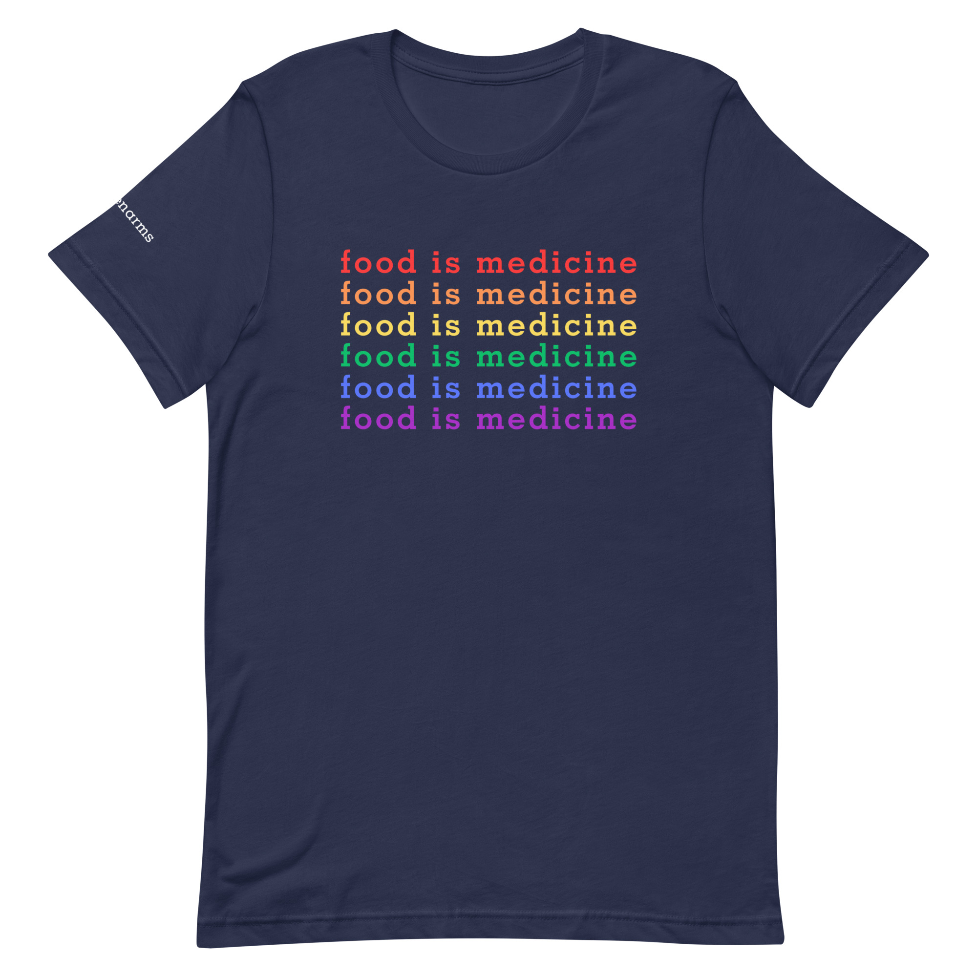 Food is Medicine Pride Unisex T-Shirt