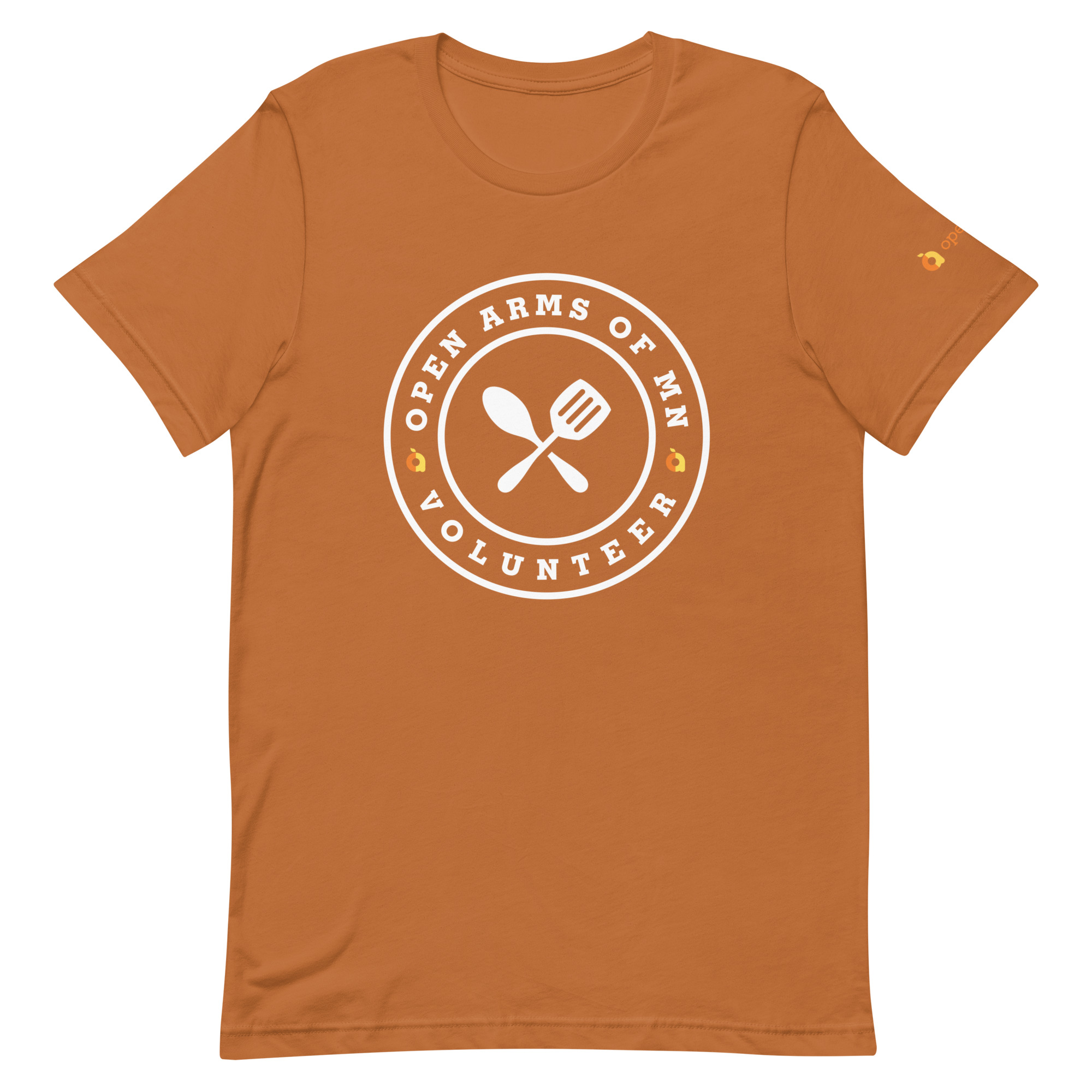 Circle Emblem Volunteer Unisex T-Shirt - Image 12