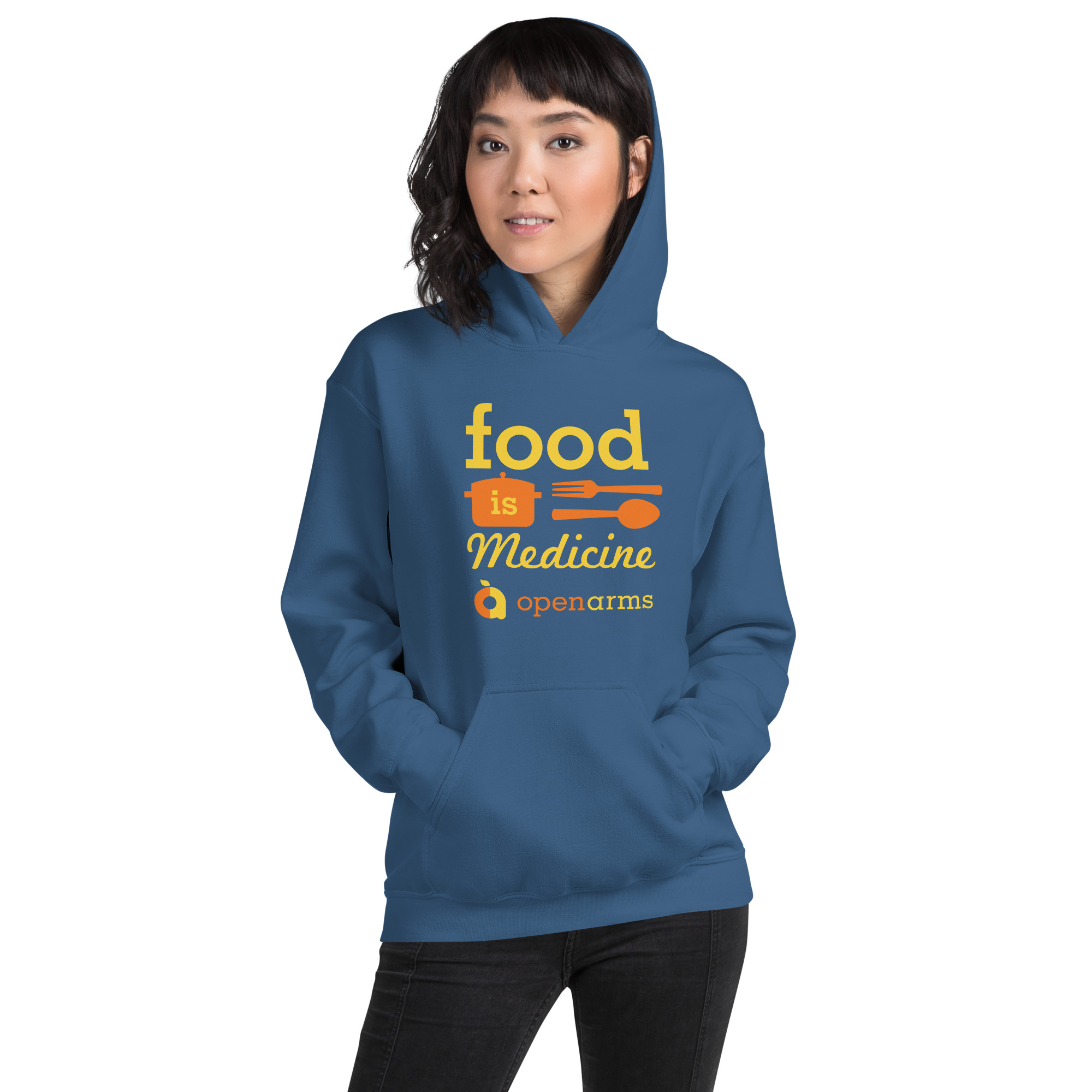 Food is Medicine Unisex Hoodie - Image 2