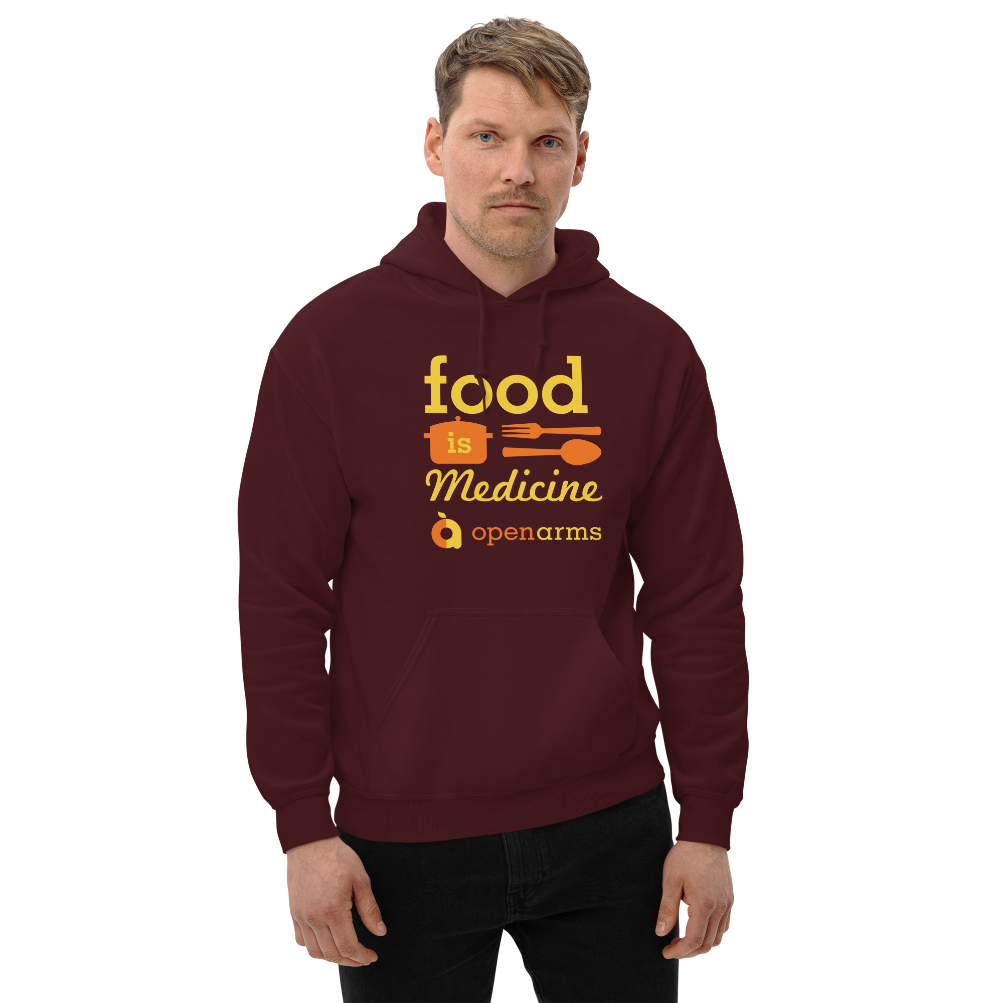 Food is Medicine Unisex Hoodie - Image 3