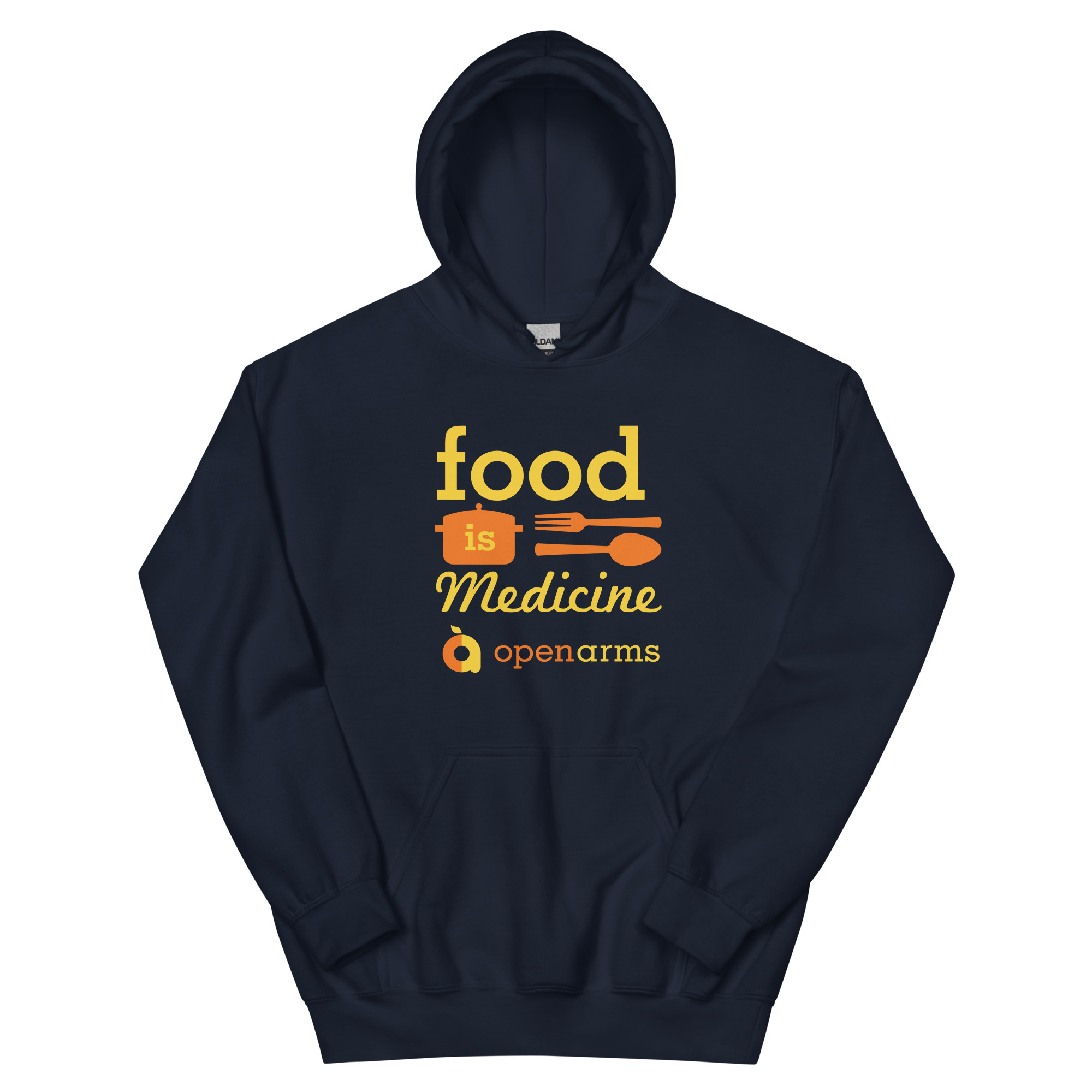 Food is Medicine Unisex Hoodie - Image 4