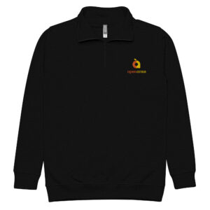 Logo Unisex Fleece Pullover