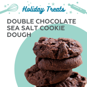 Double Chocolate Sea Salt Cookie Dough Pint