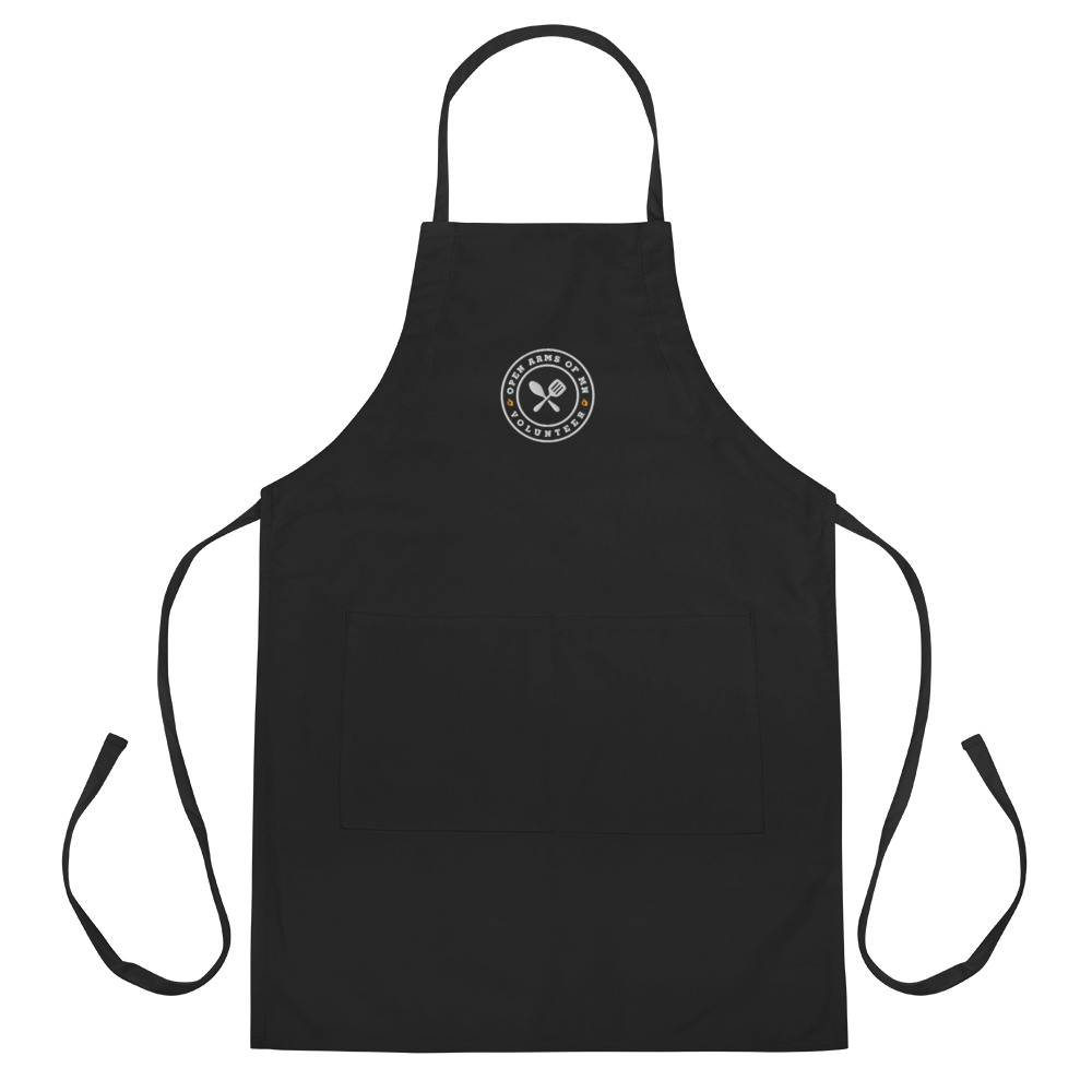 Open Arms Volunteer Emblem Embroidered Apron