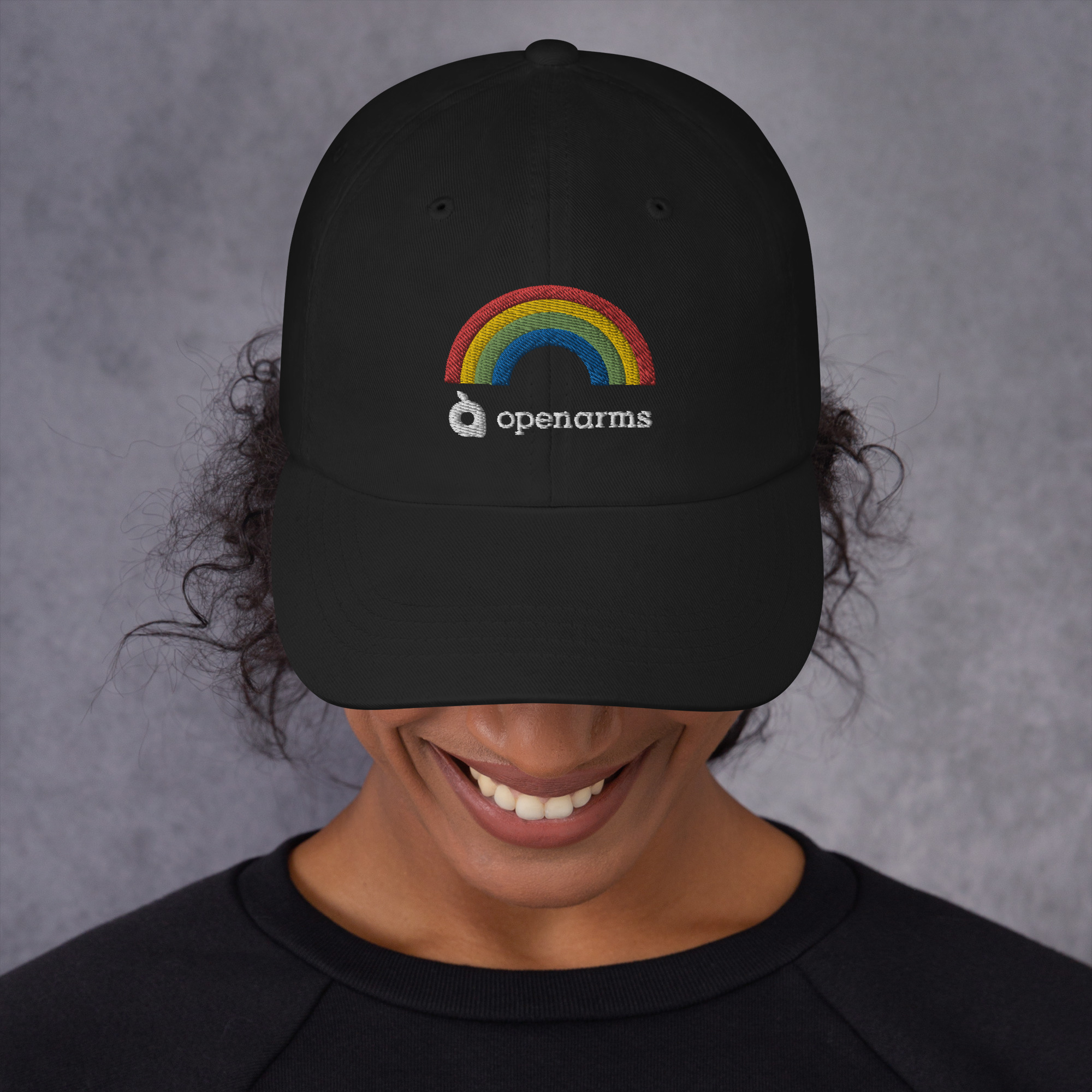 Pride Rainbow Dad hat - Image 2