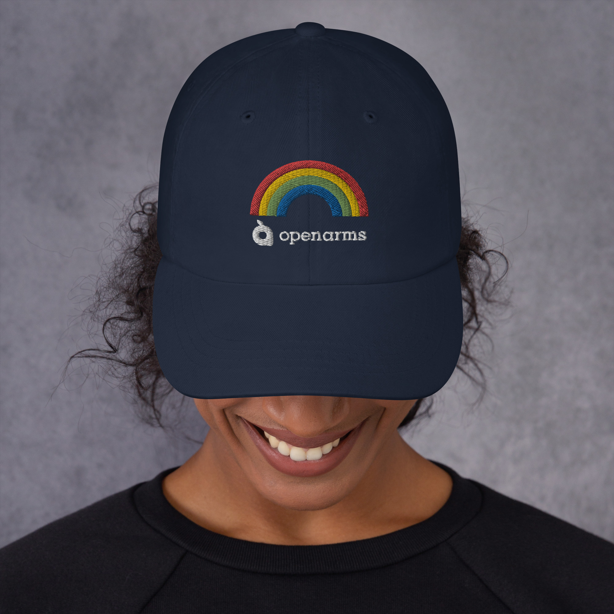 Pride Rainbow Dad hat - Image 3