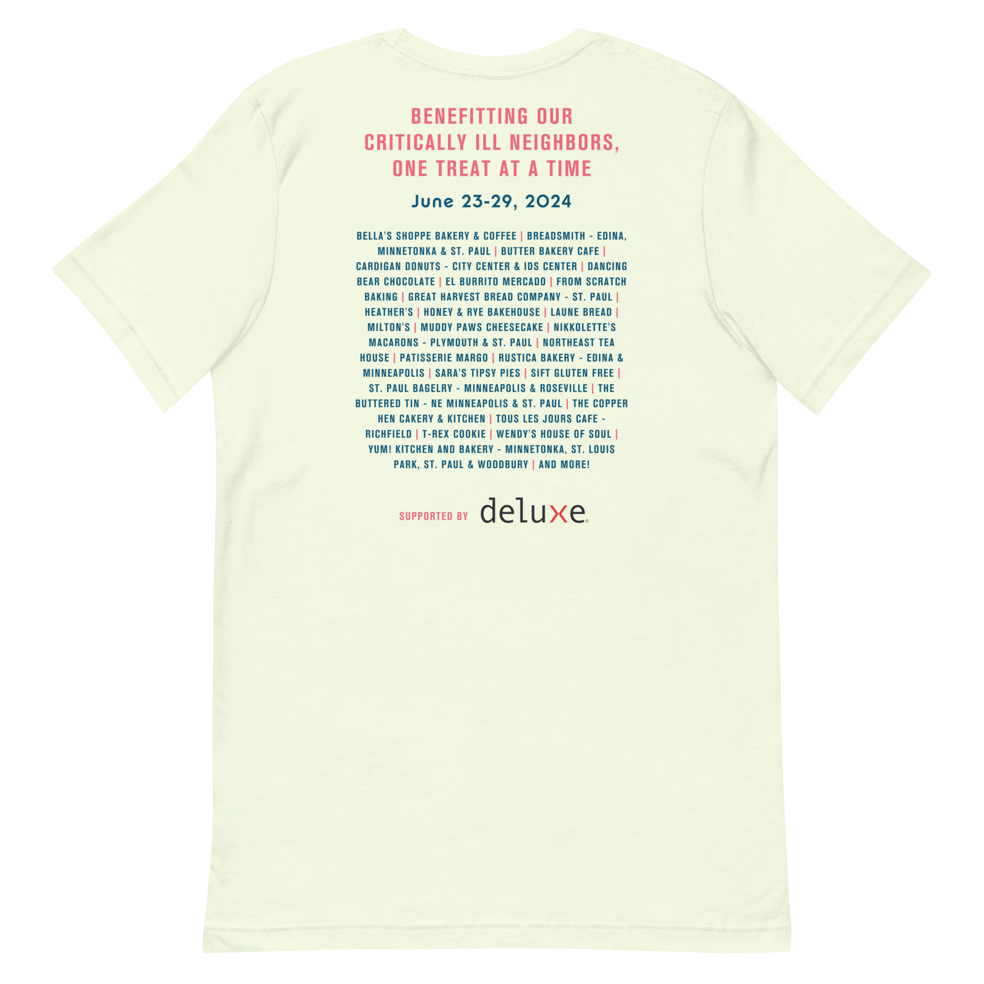 Official 2024 Great Minnesota Bake Sale T-Shirt - Image 28